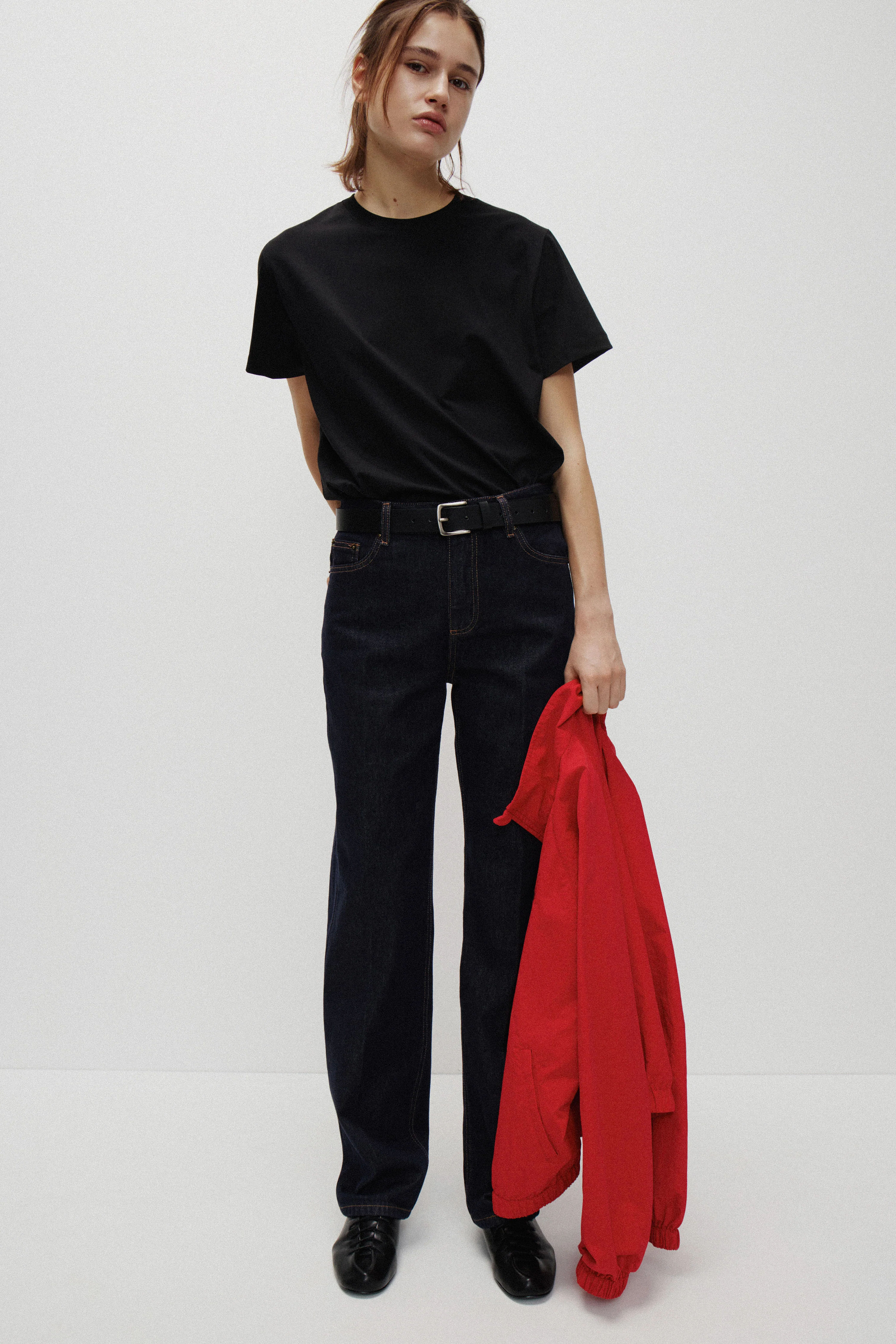 VISCOSE-COTTON T-SHIRT - Image 2