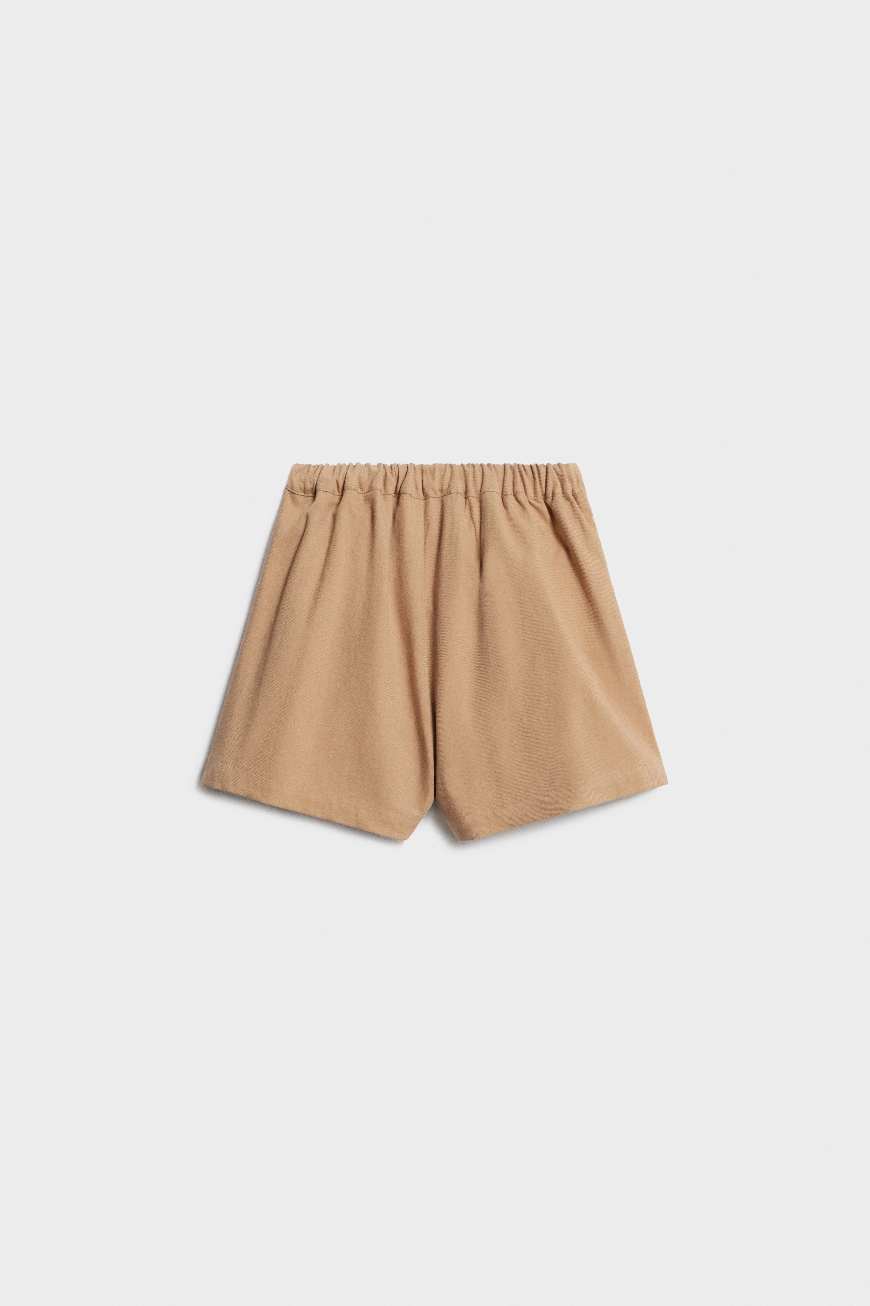 COTTON-VISCOSE WRAPOVER SKORT - Image 2