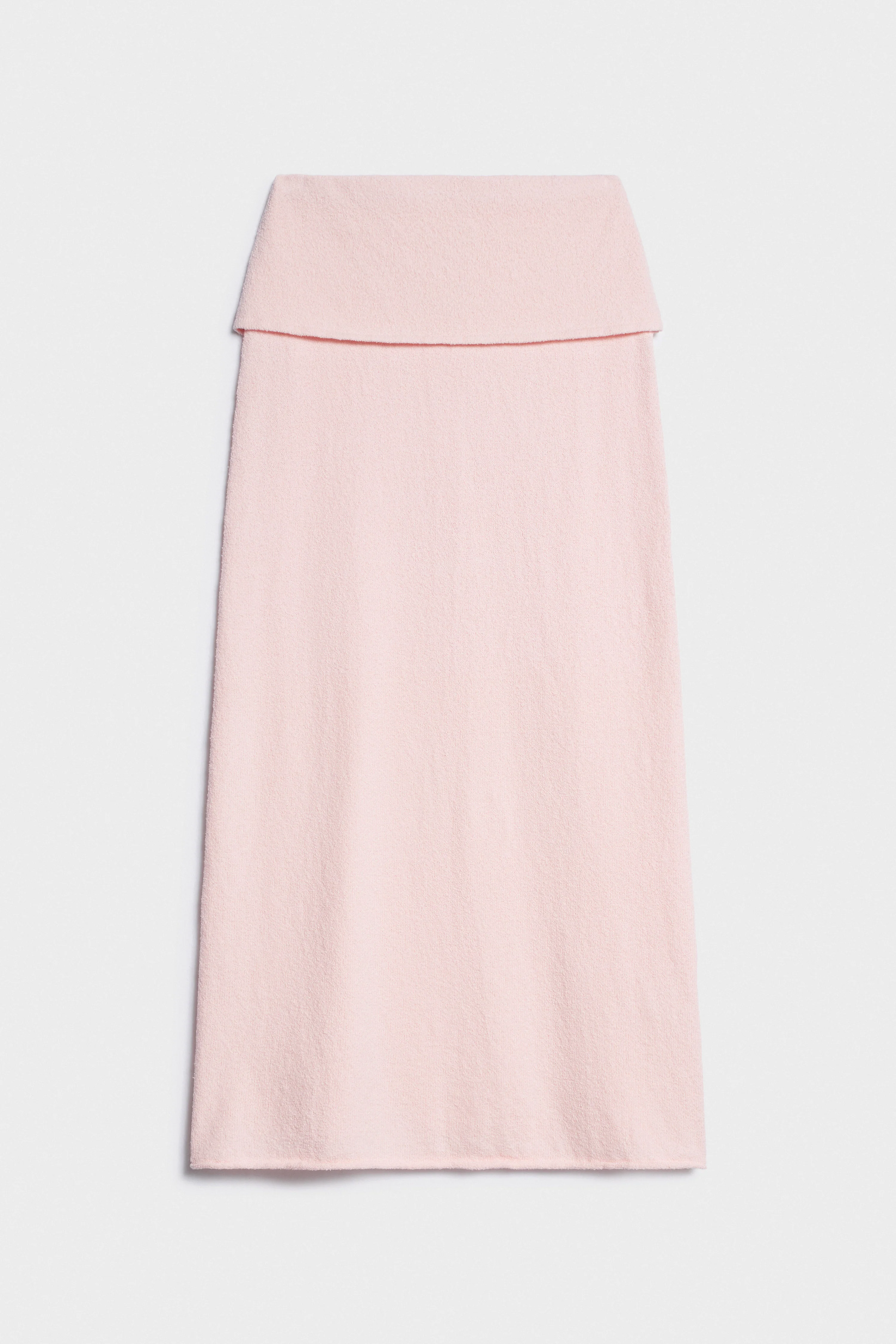 FOLDOVER KNIT SKIRT - Image 5