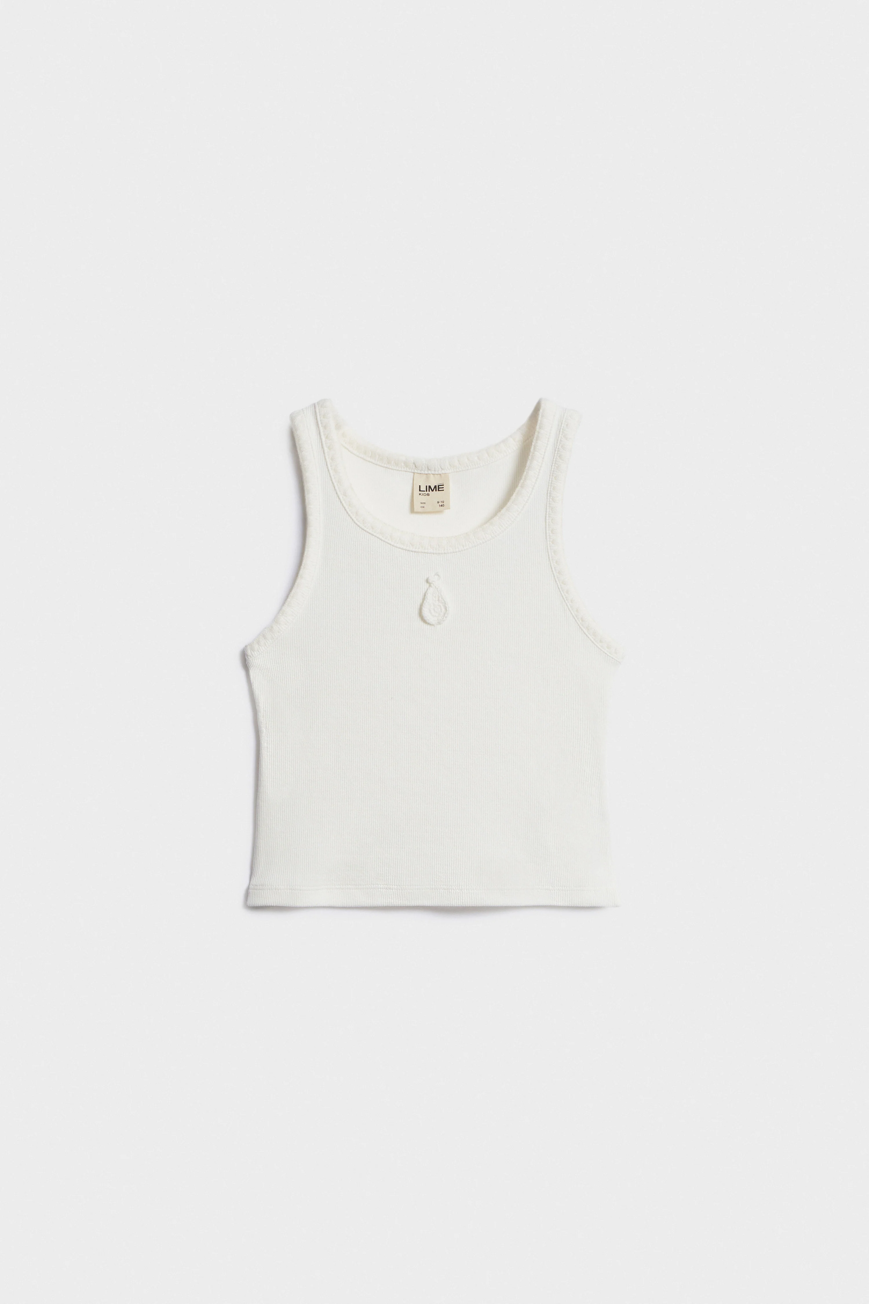 EMBELLISHED COTTON TOP - Image 5