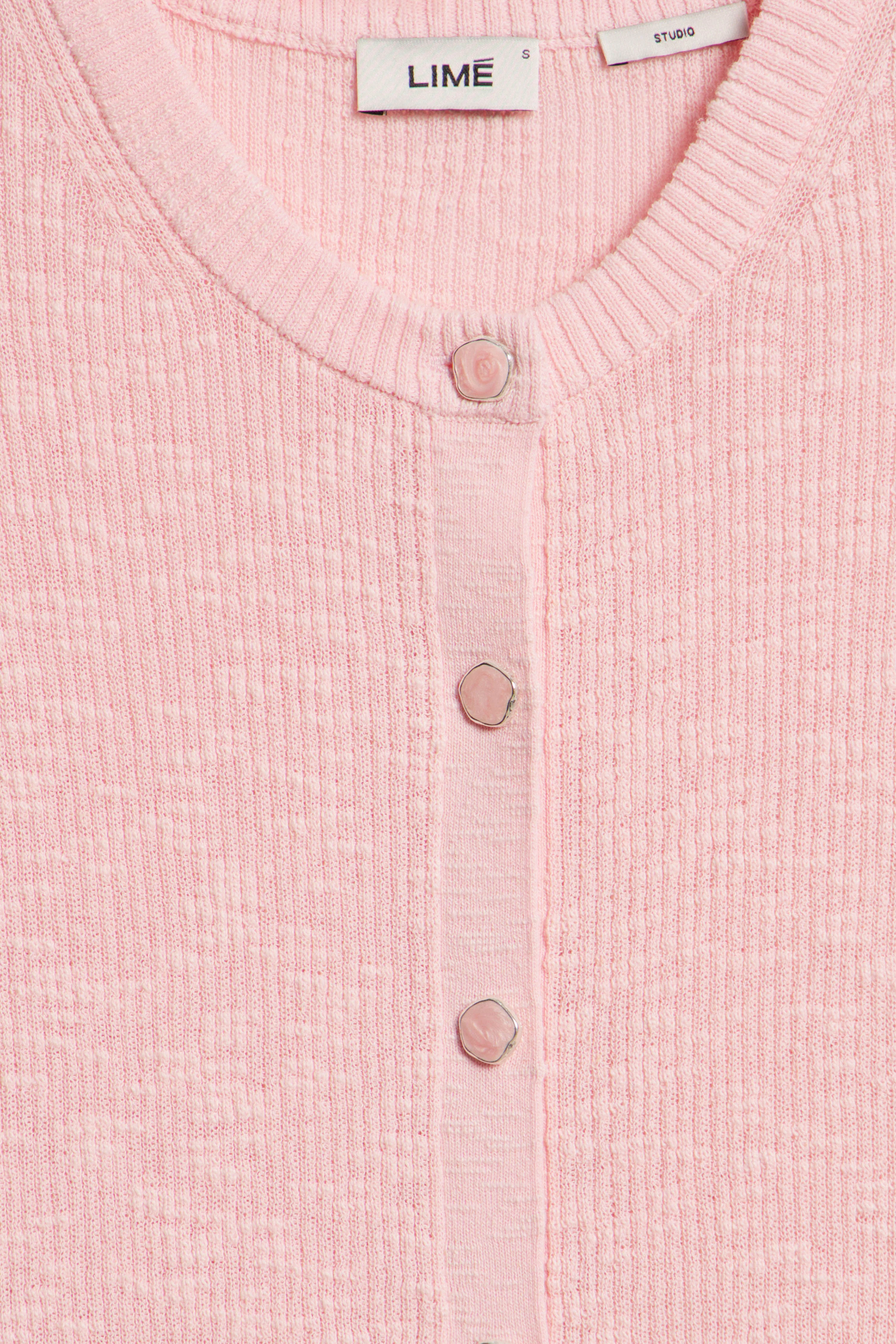 FINE-KNIT COTTON-LINEN-BLEND CARDIGAN - Image 7