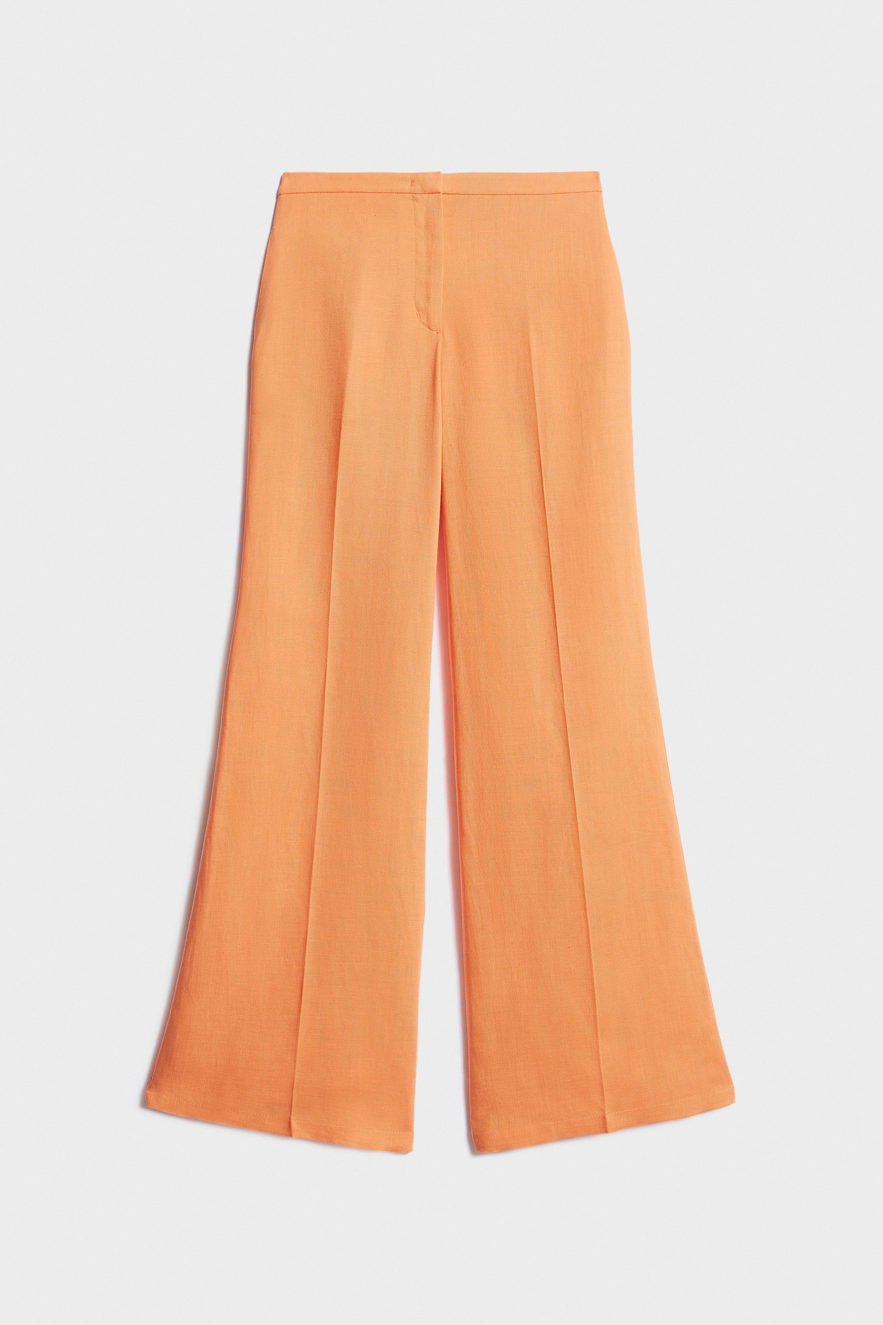 FLARE-FIT LYOCELL-LINEN TROUSERS - Image 5
