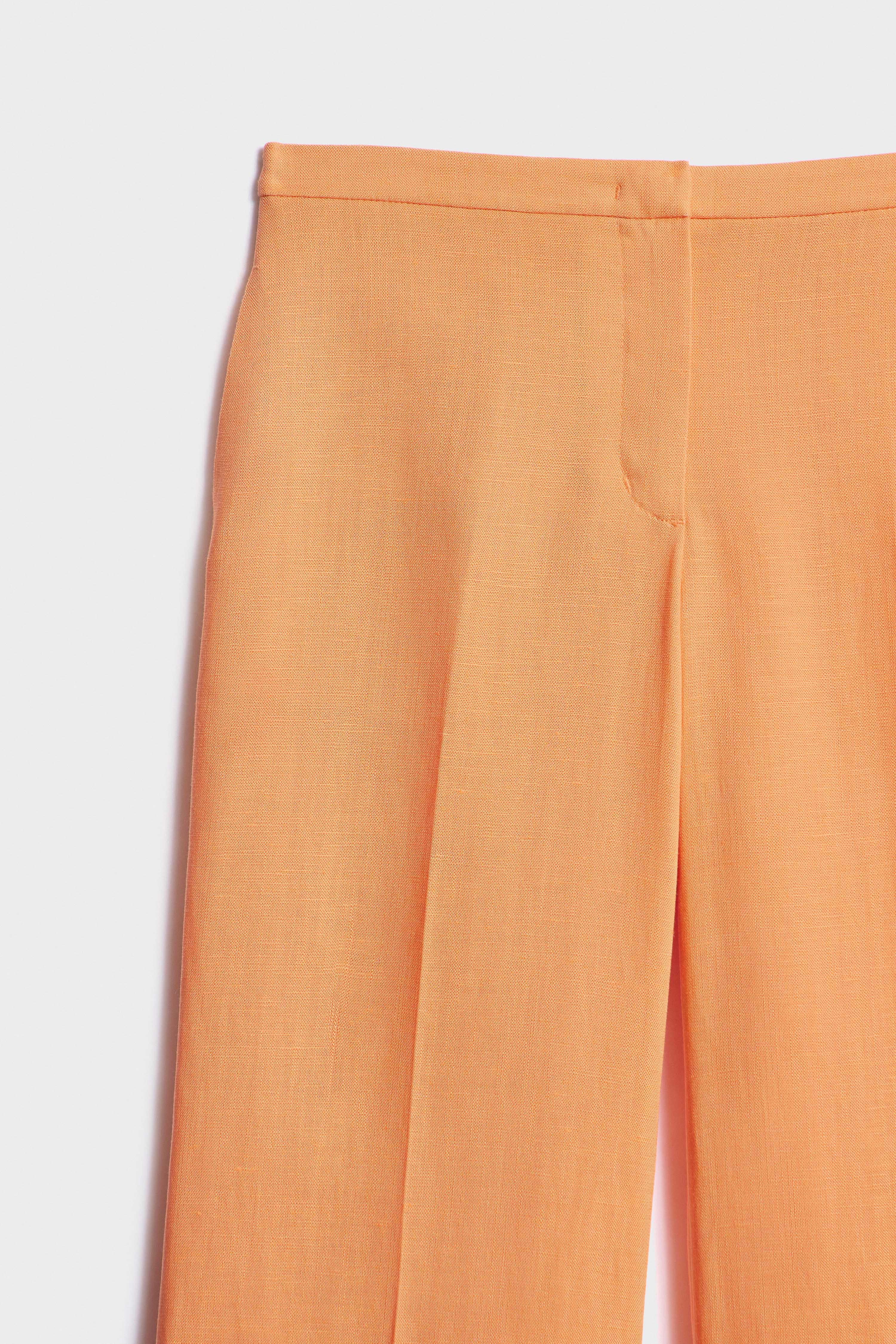 FLARE-FIT LYOCELL-LINEN TROUSERS - Image 7