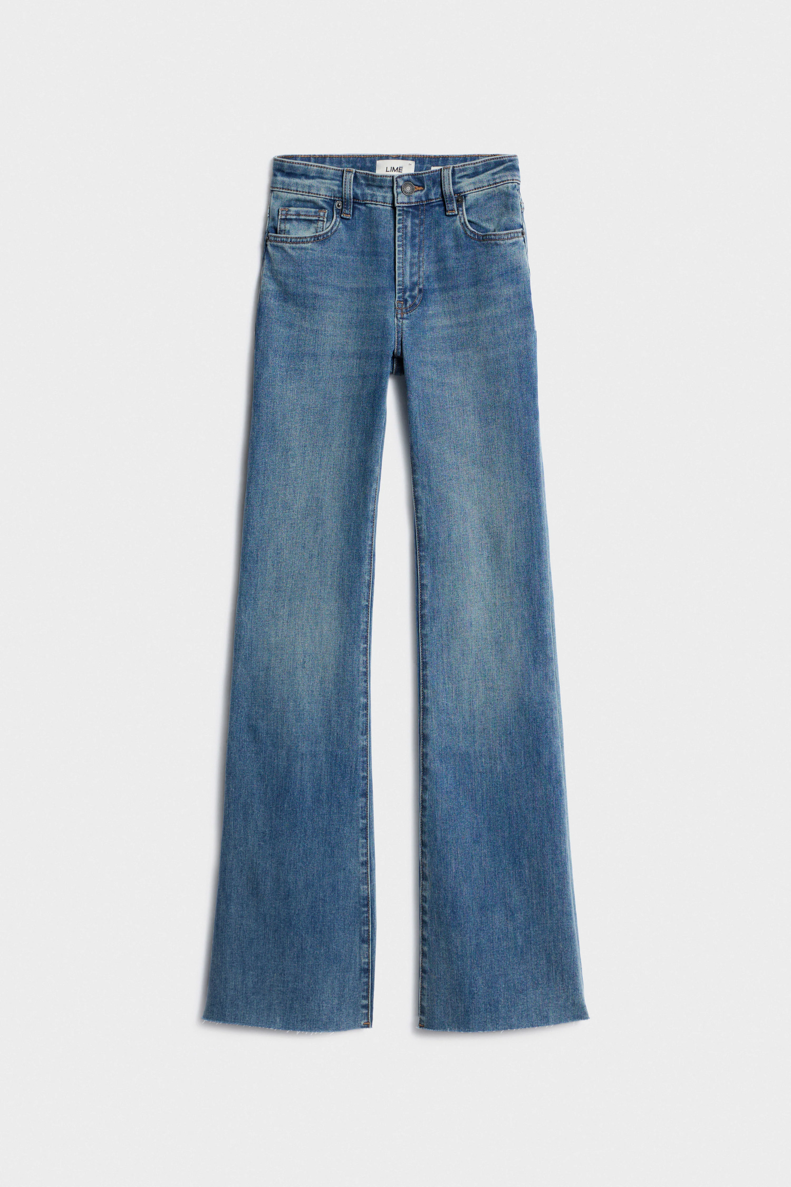 FLARE HIGH-WAIST JEANS - Image 4