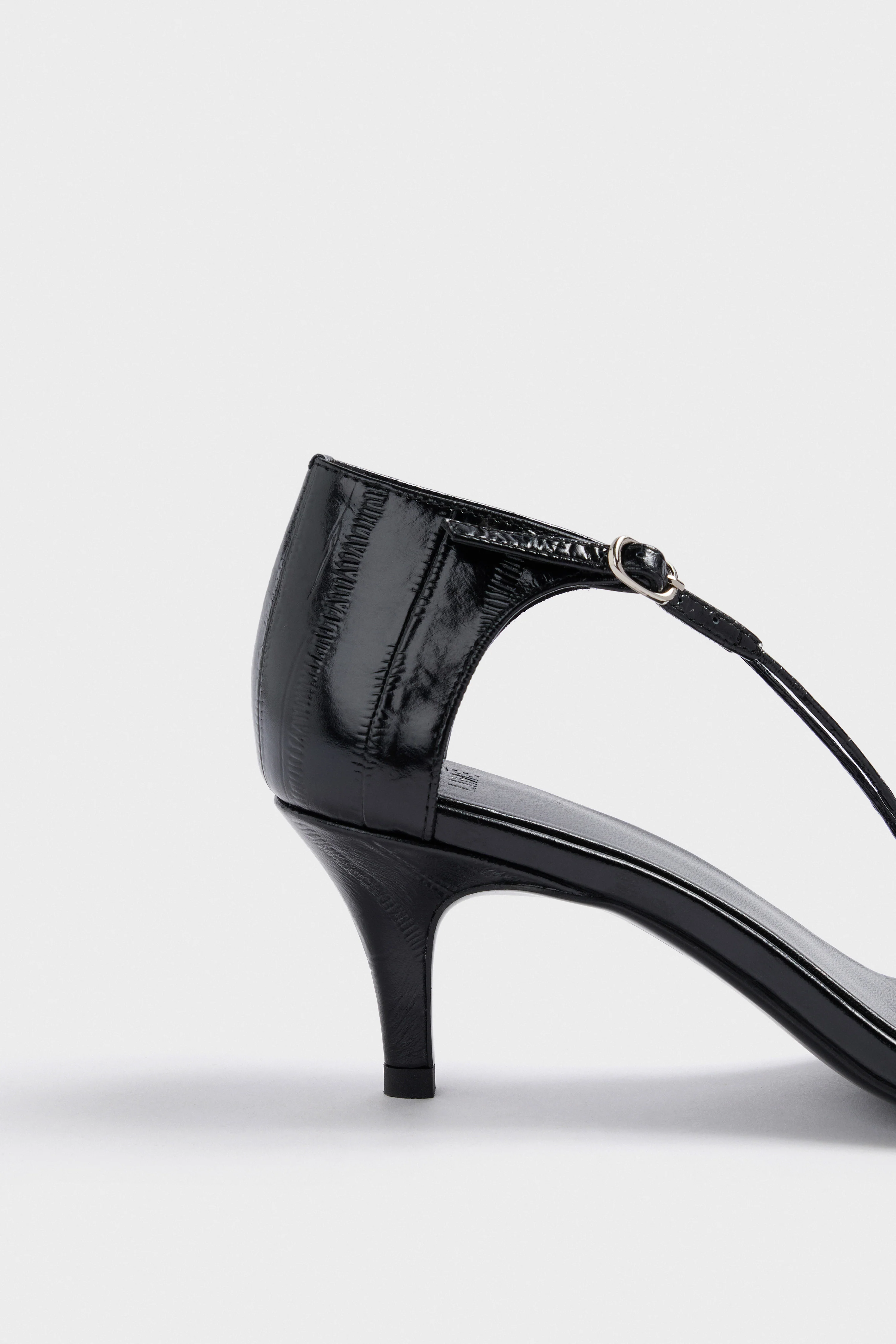 HEELED LEATHER SHOES - Image 5