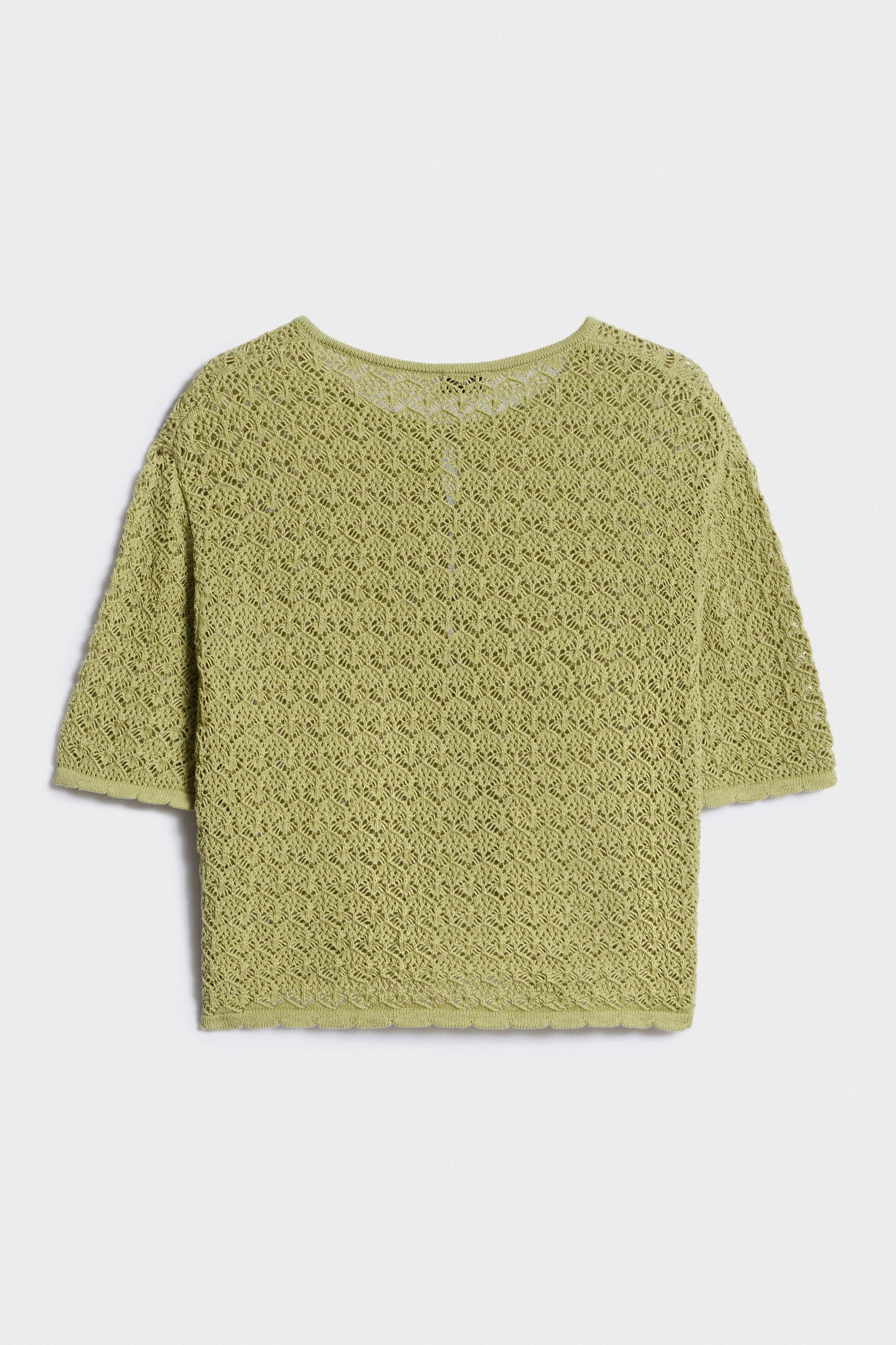 HOLE-KNIT CARDIGAN - Image 5
