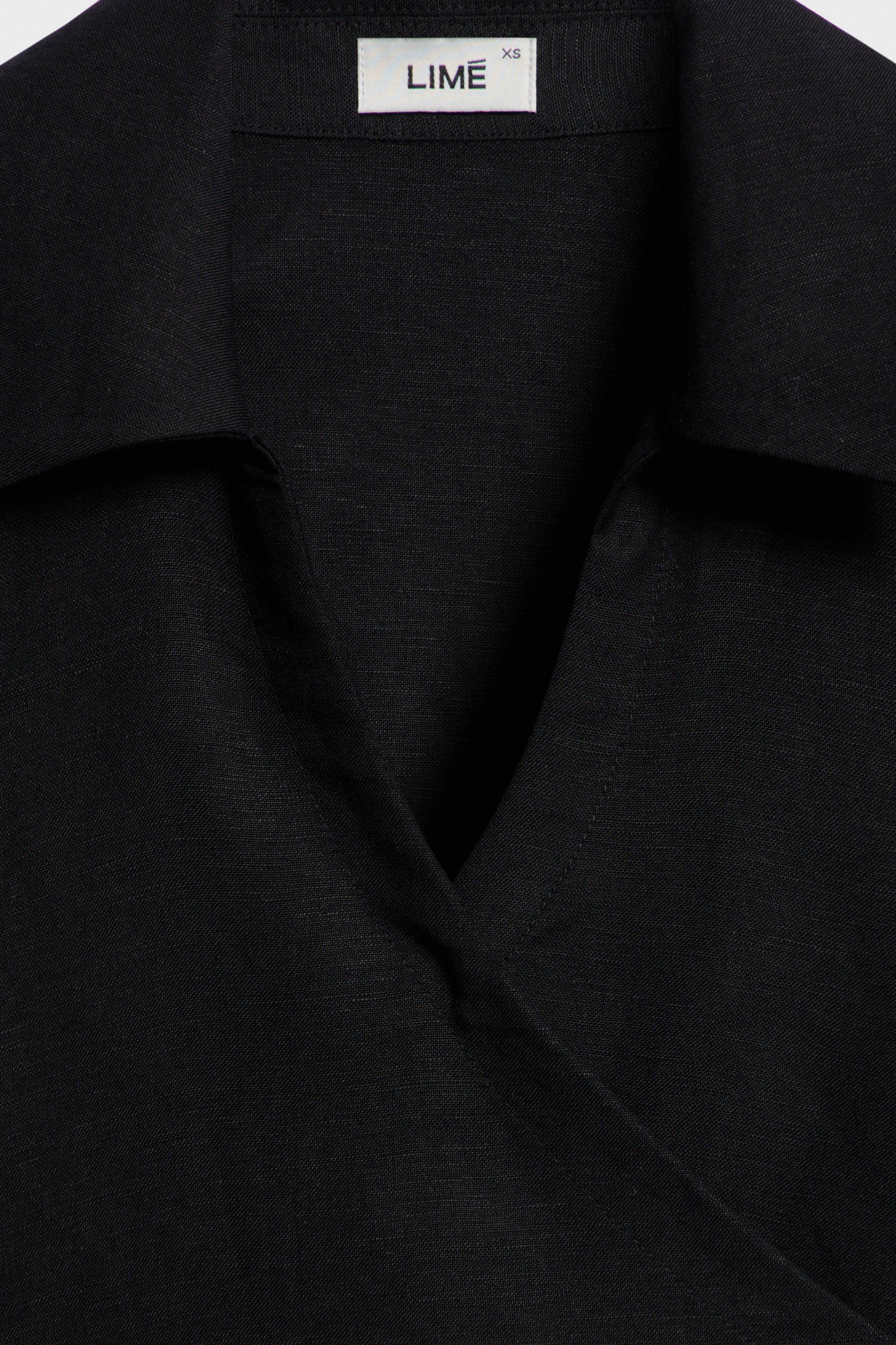 LINEN AND VISCOSE SHIRT - Image 7