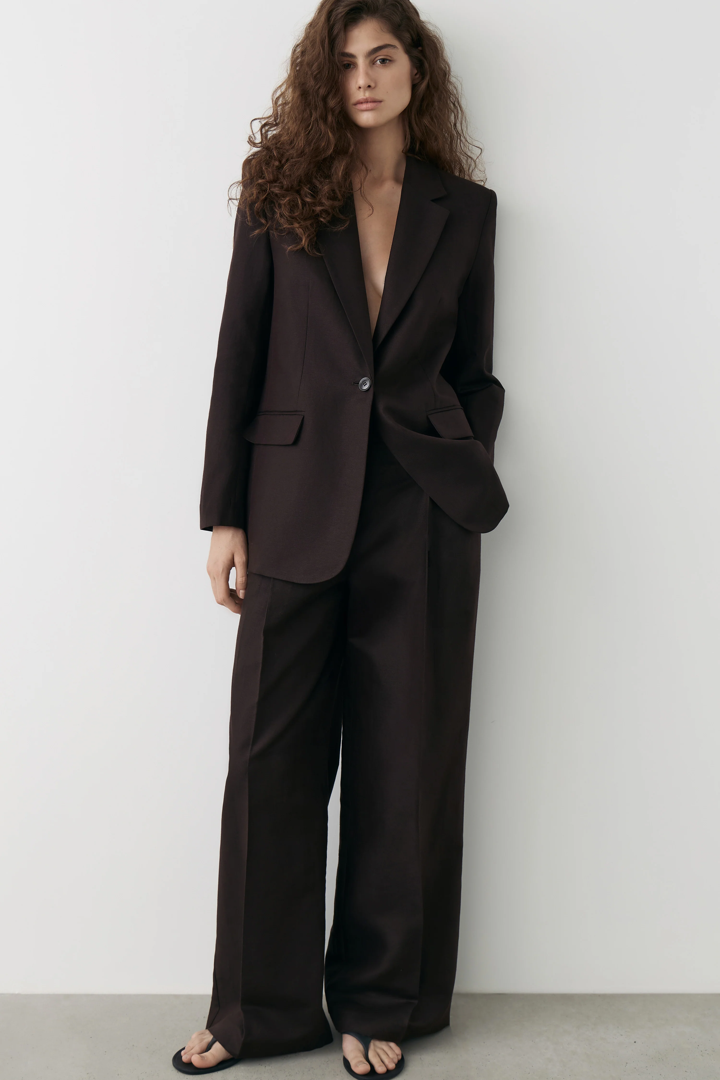 LINEN-BLEND BLAZER - Image 2