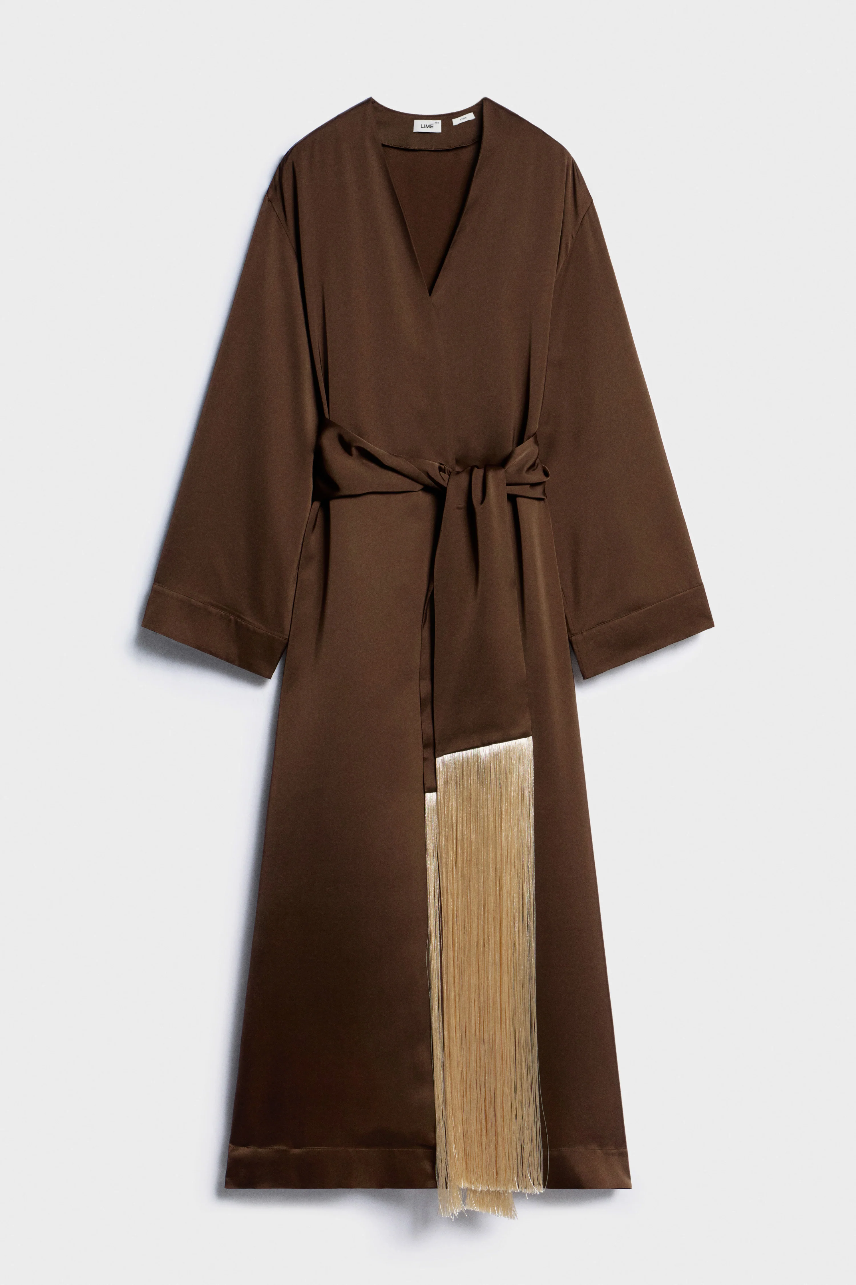 LOOK-LIKE BATHROBE DRESS - Image 6
