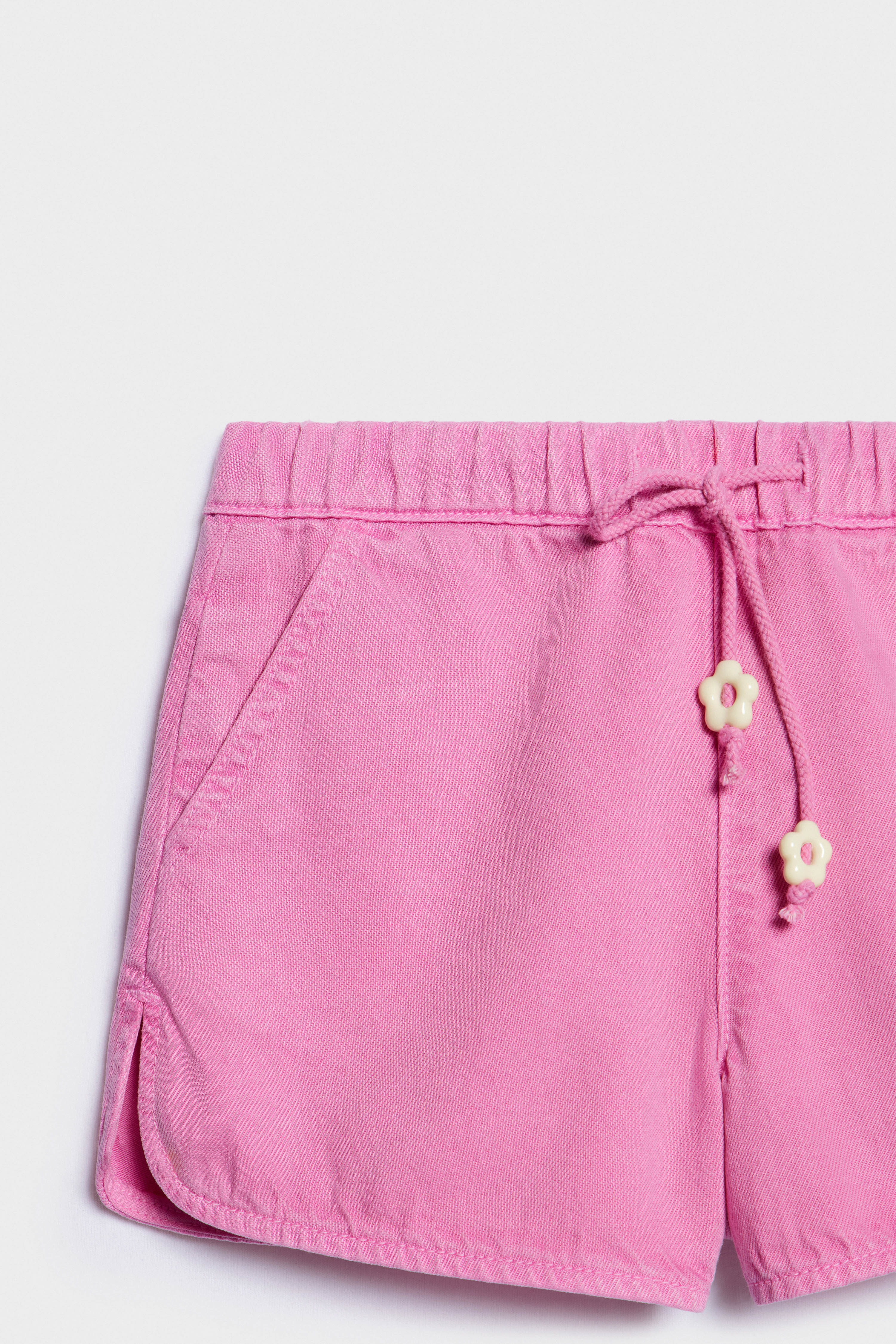 LYOCELL-COTTON DENIM SHORTS - Image 5