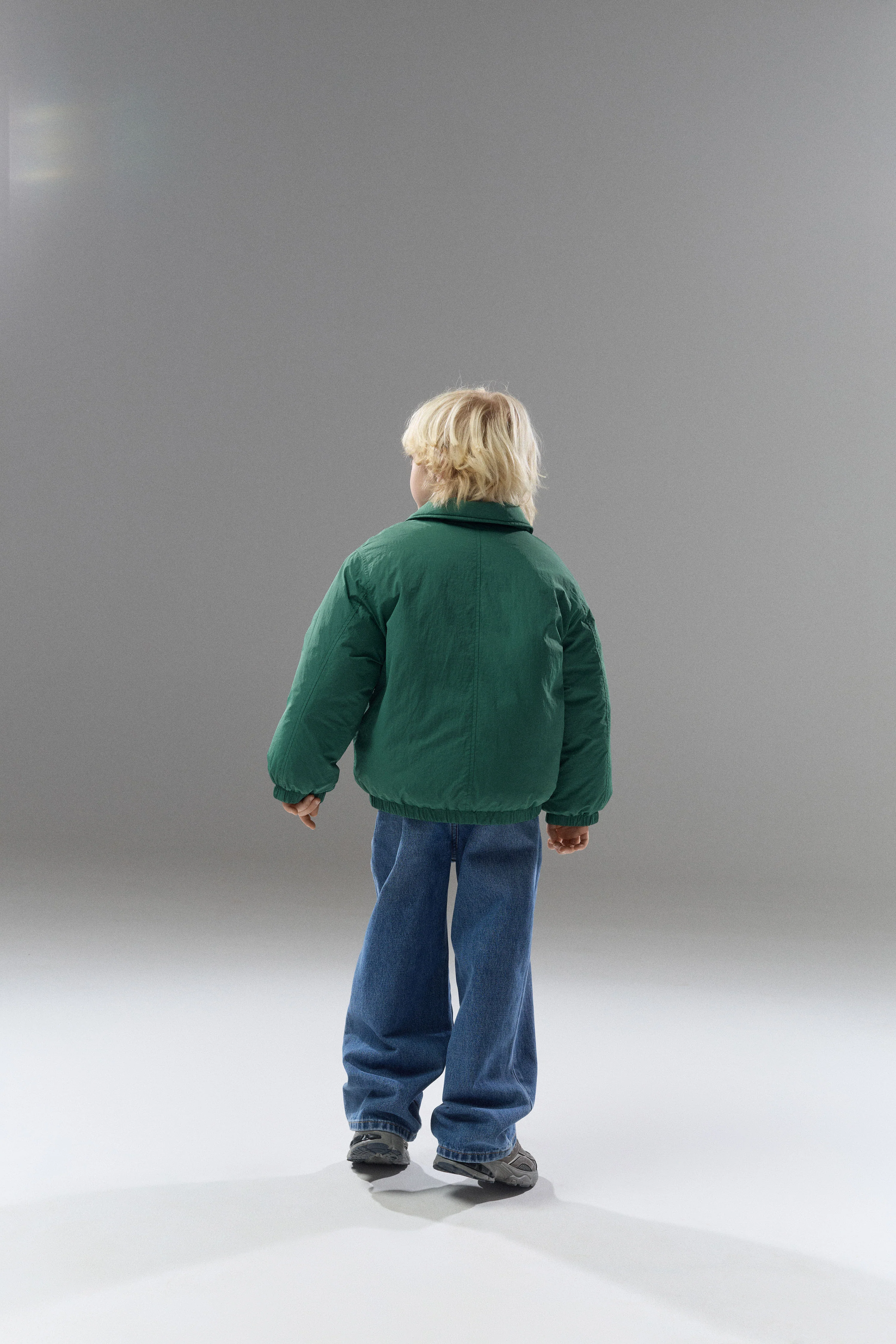 COLLARED PUFFER JACKET - Image 4