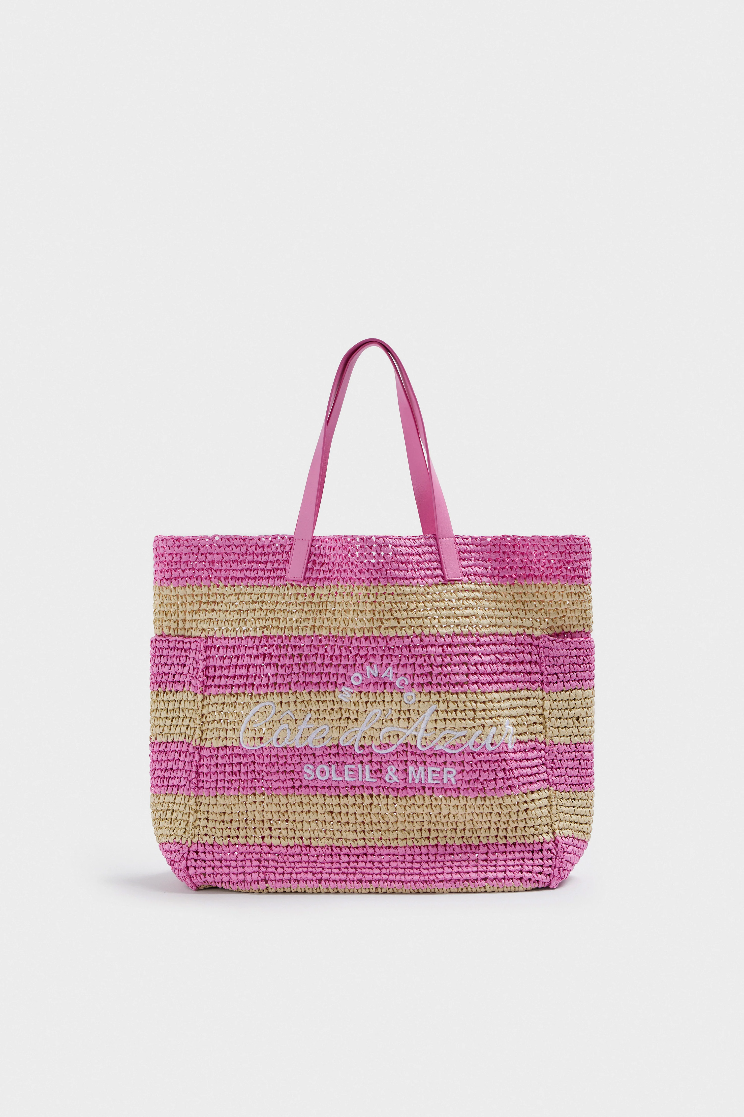 RAFFIA EFFECT BAG - Image 4