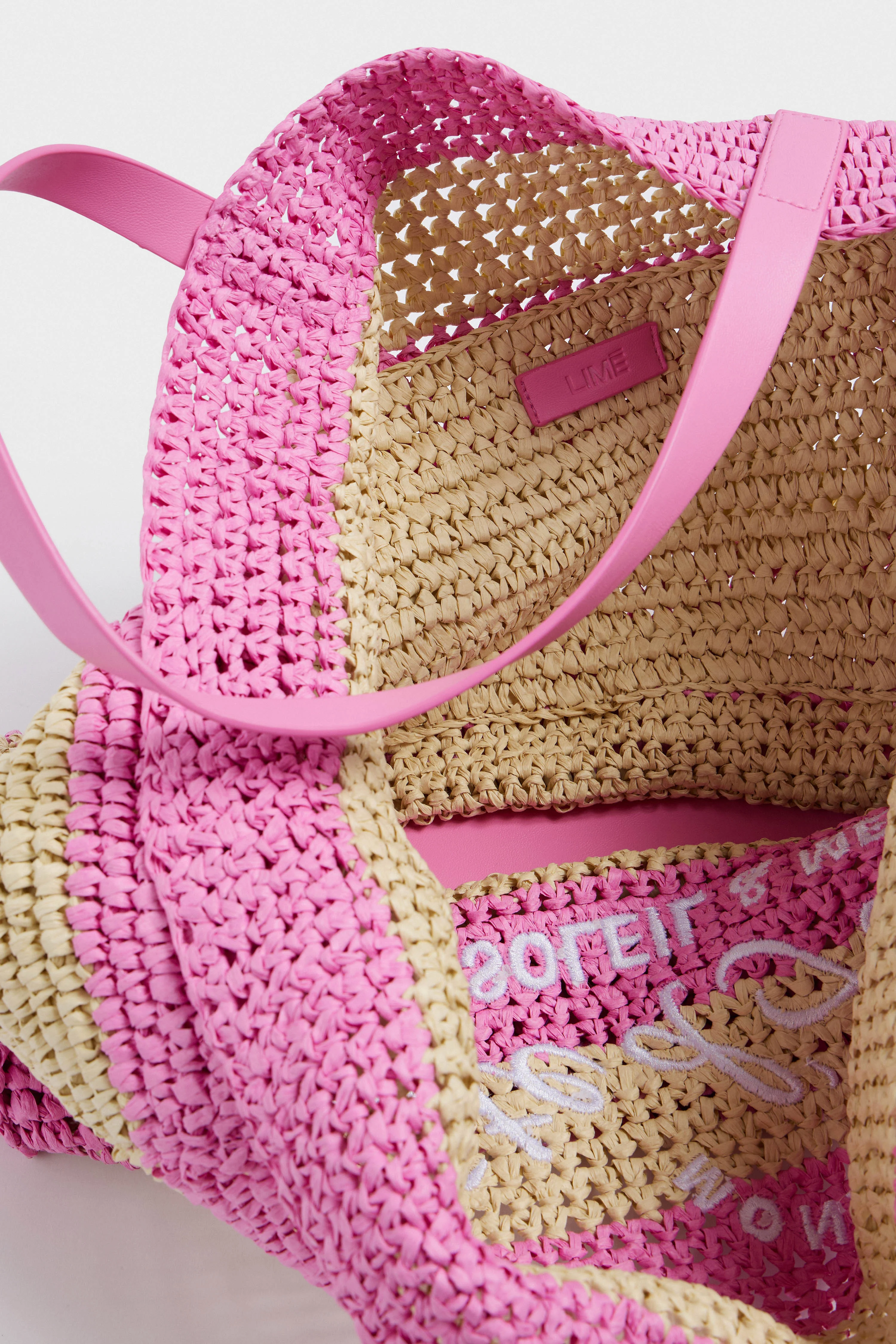 RAFFIA EFFECT BAG - Image 7