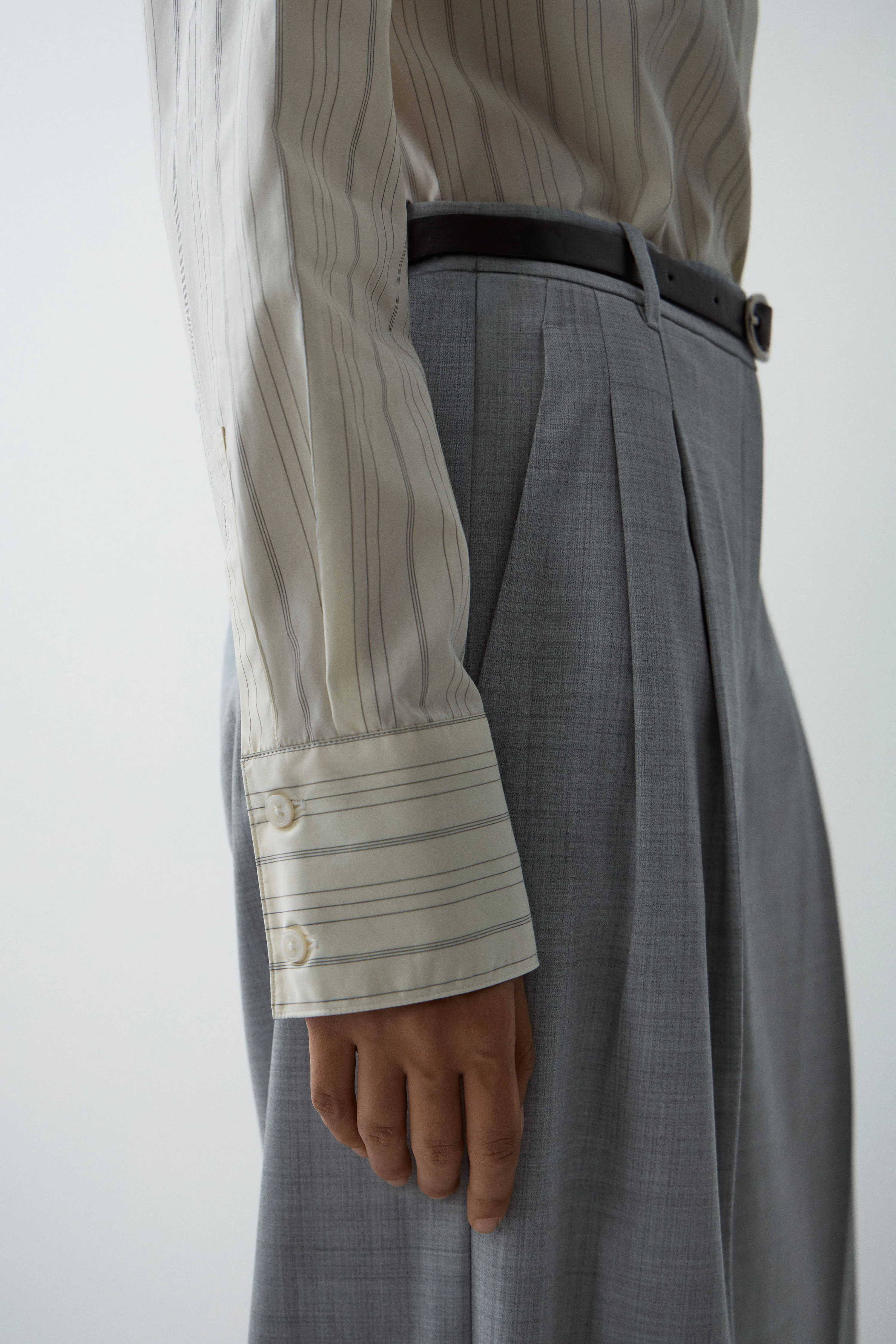 STRAIGHT-FIT COTTON SHIRT - Image 4