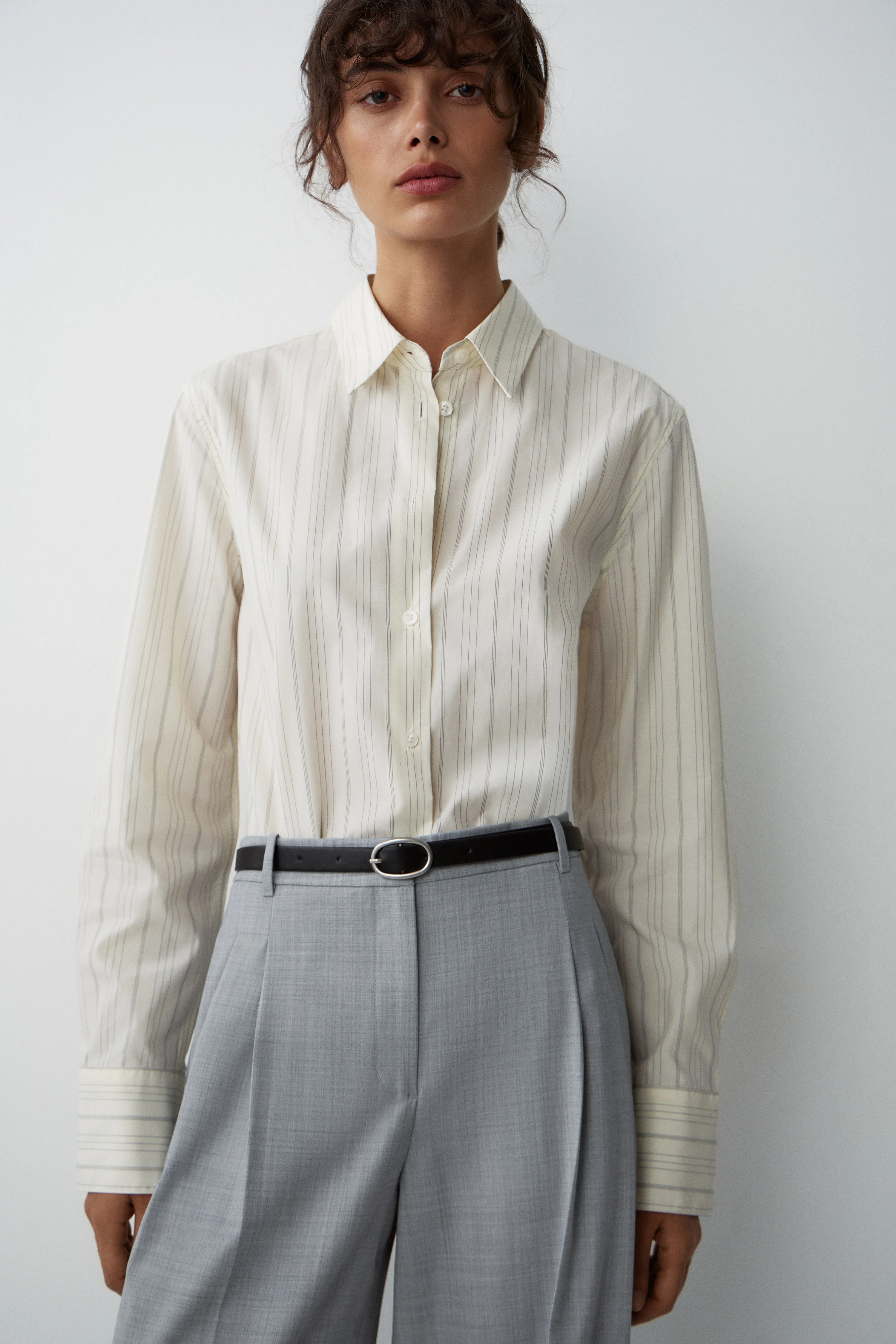 STRAIGHT-FIT COTTON SHIRT - Image 6