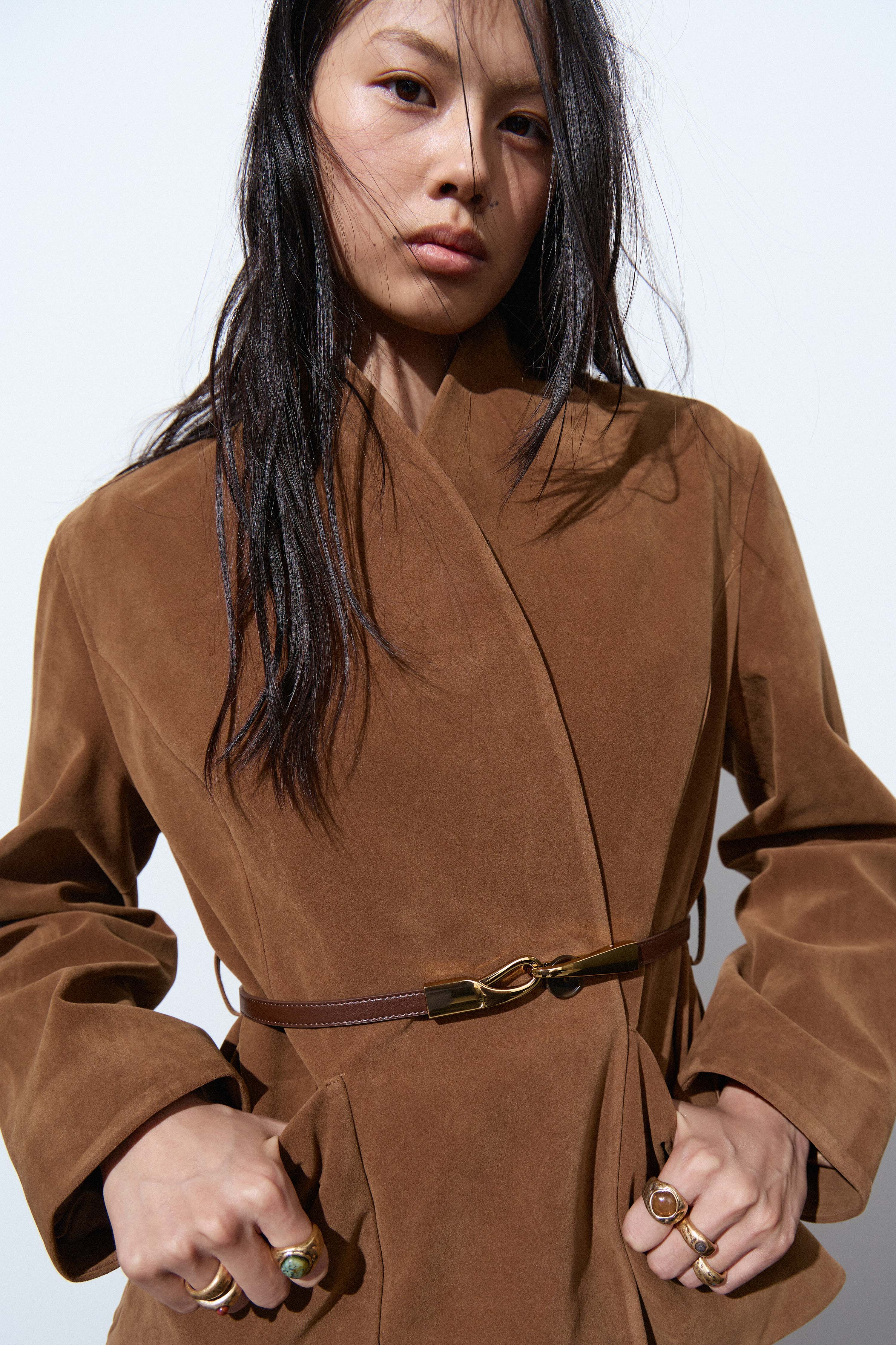 SUEDE LEATHER BELT