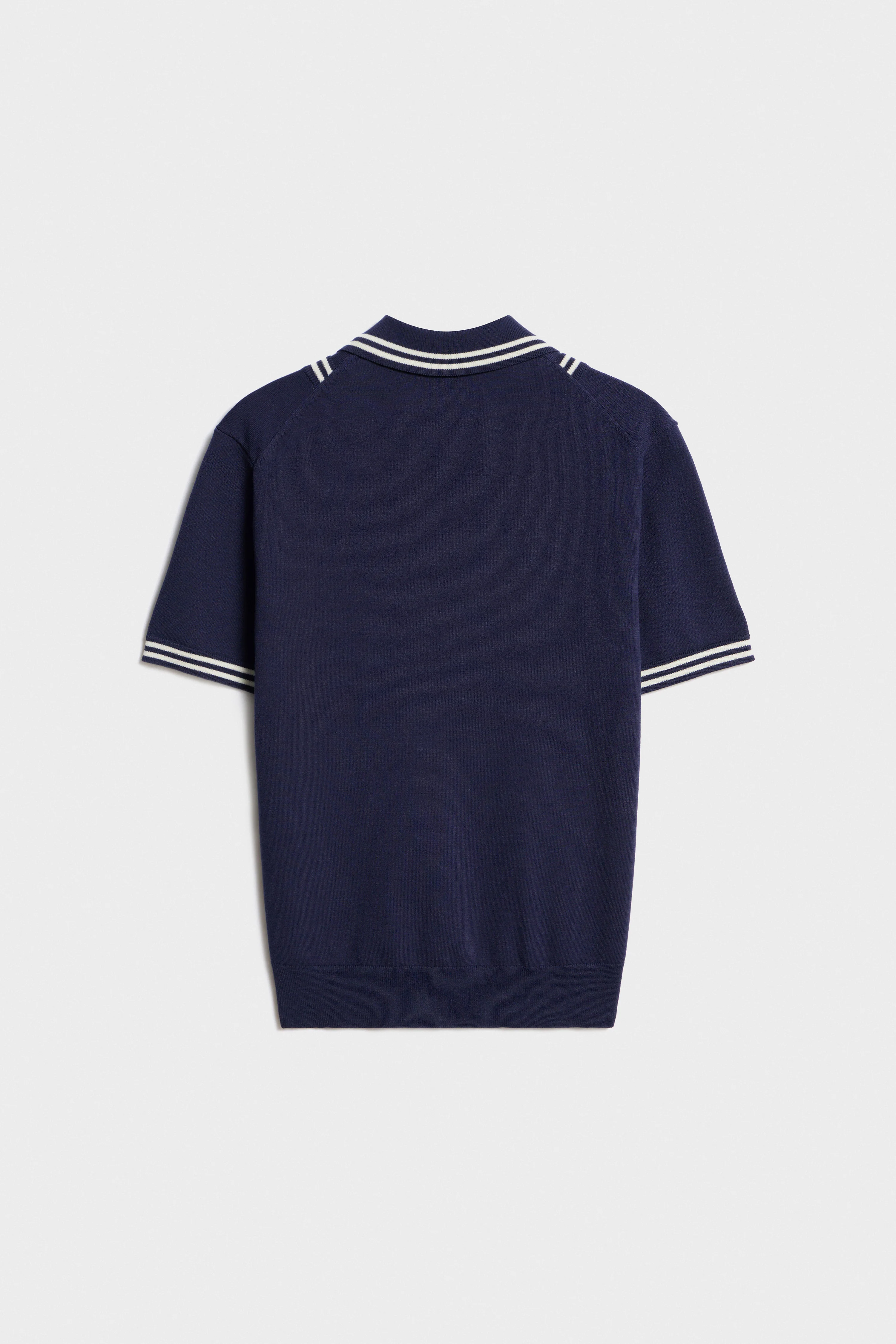 CONTRAST VISCOSE-LYOCELL KNIT SWEATER - Image 7