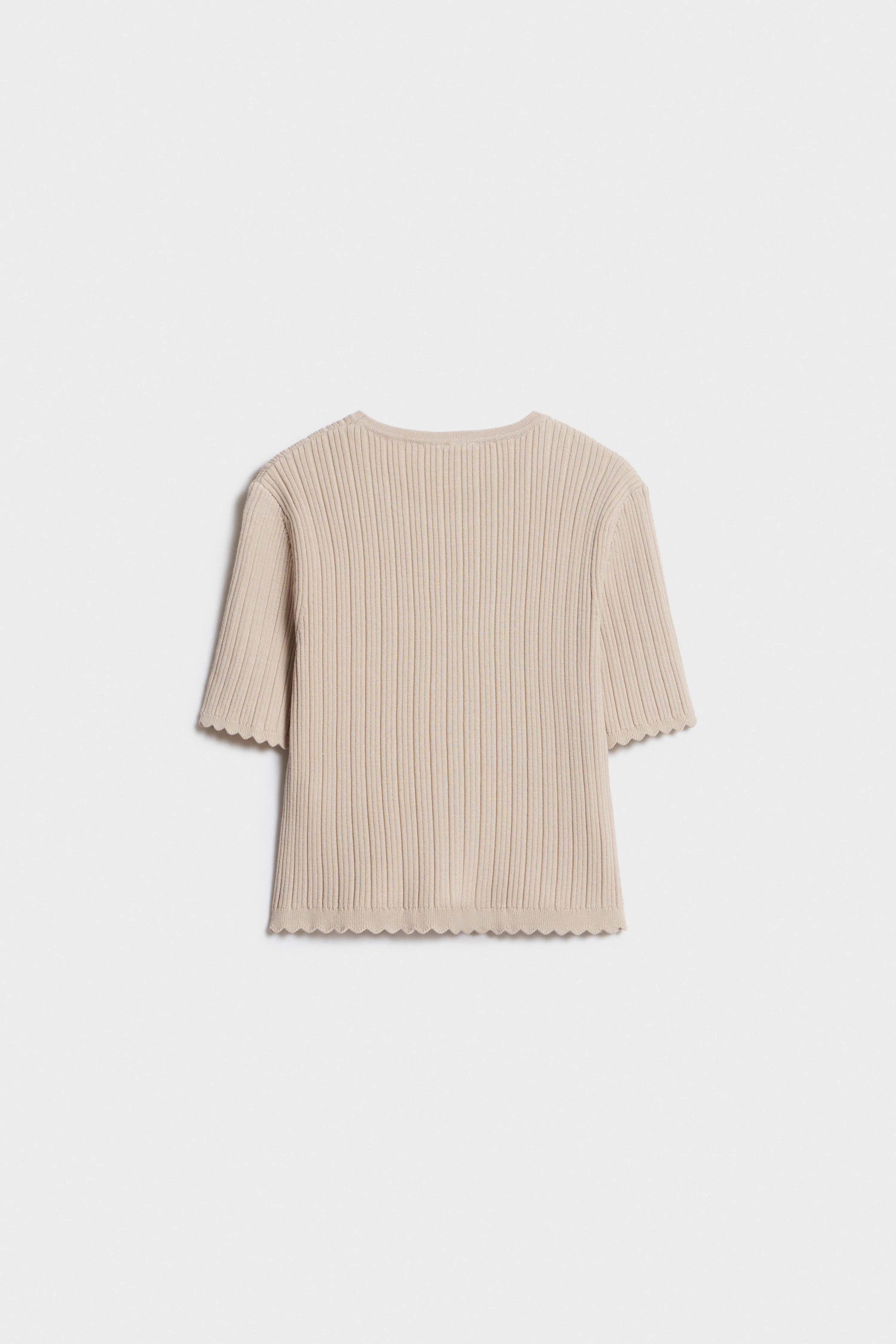 FINE-KNIT VISCOSE TOP - Image 4