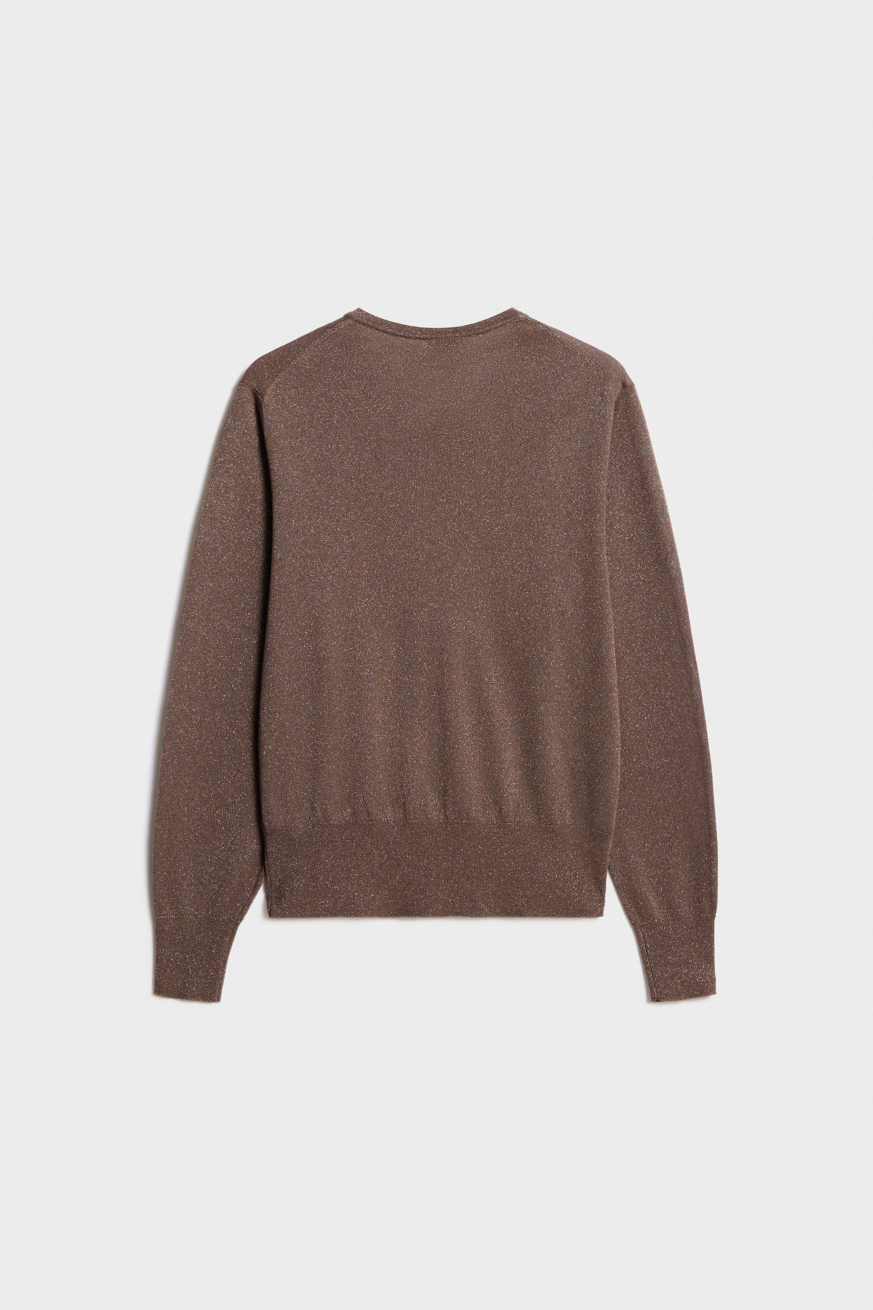 KNITTED LYOCELL METALLIC CARDIGAN - Image 7