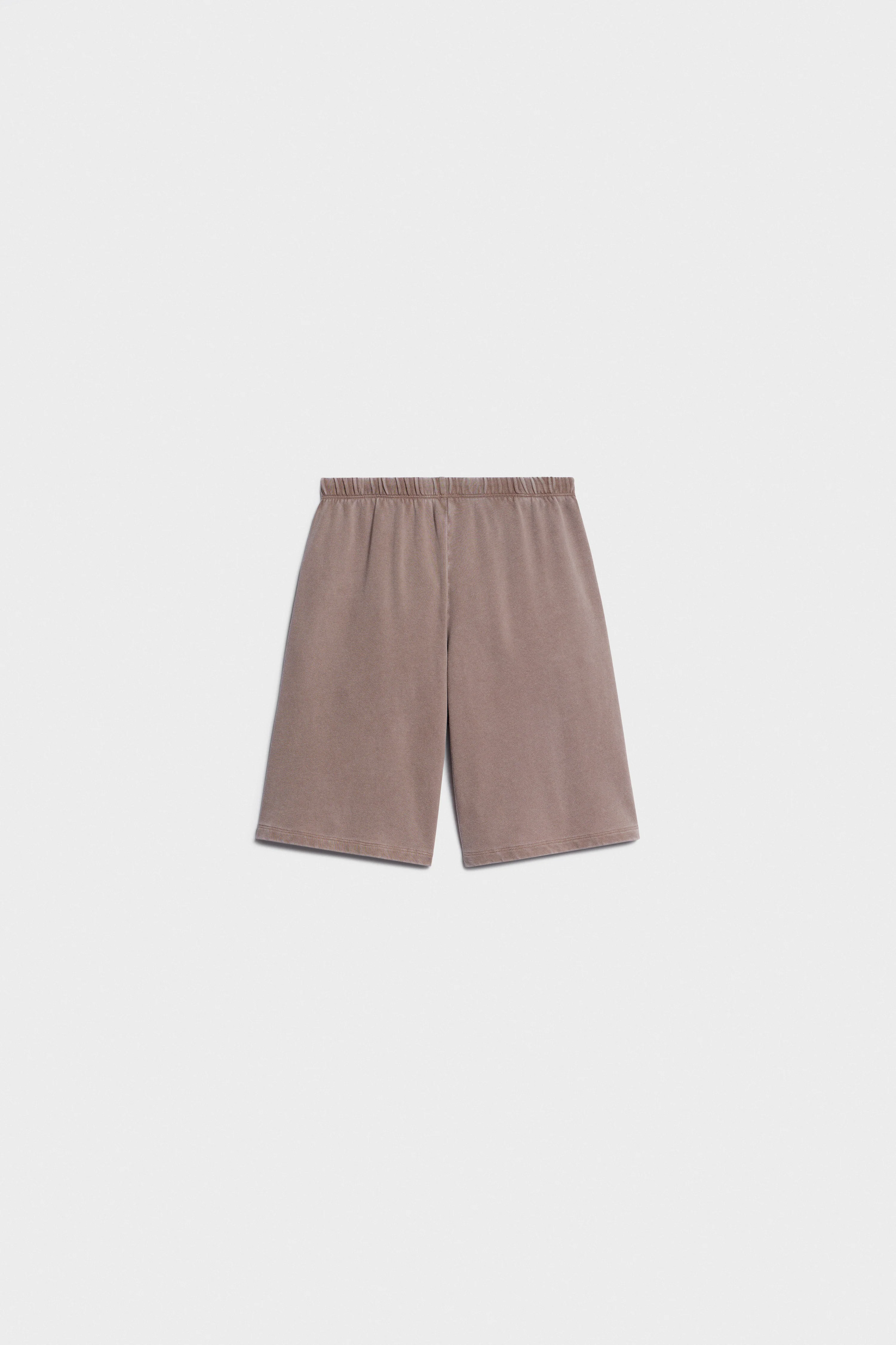 GARMENT DYE COTTON SWEATSHORTS - Image 2
