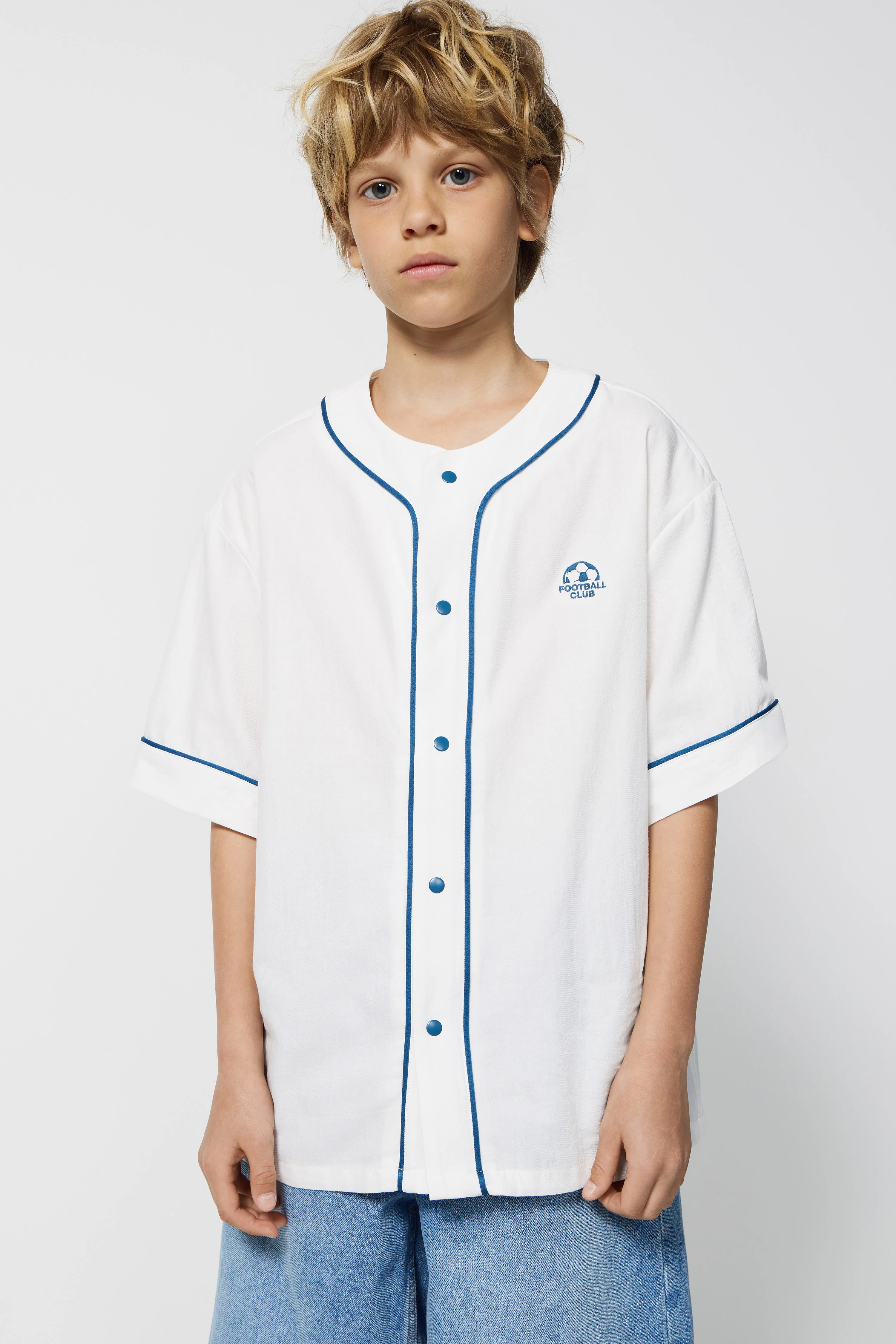 EMBROIDERED COTTON SHIRT