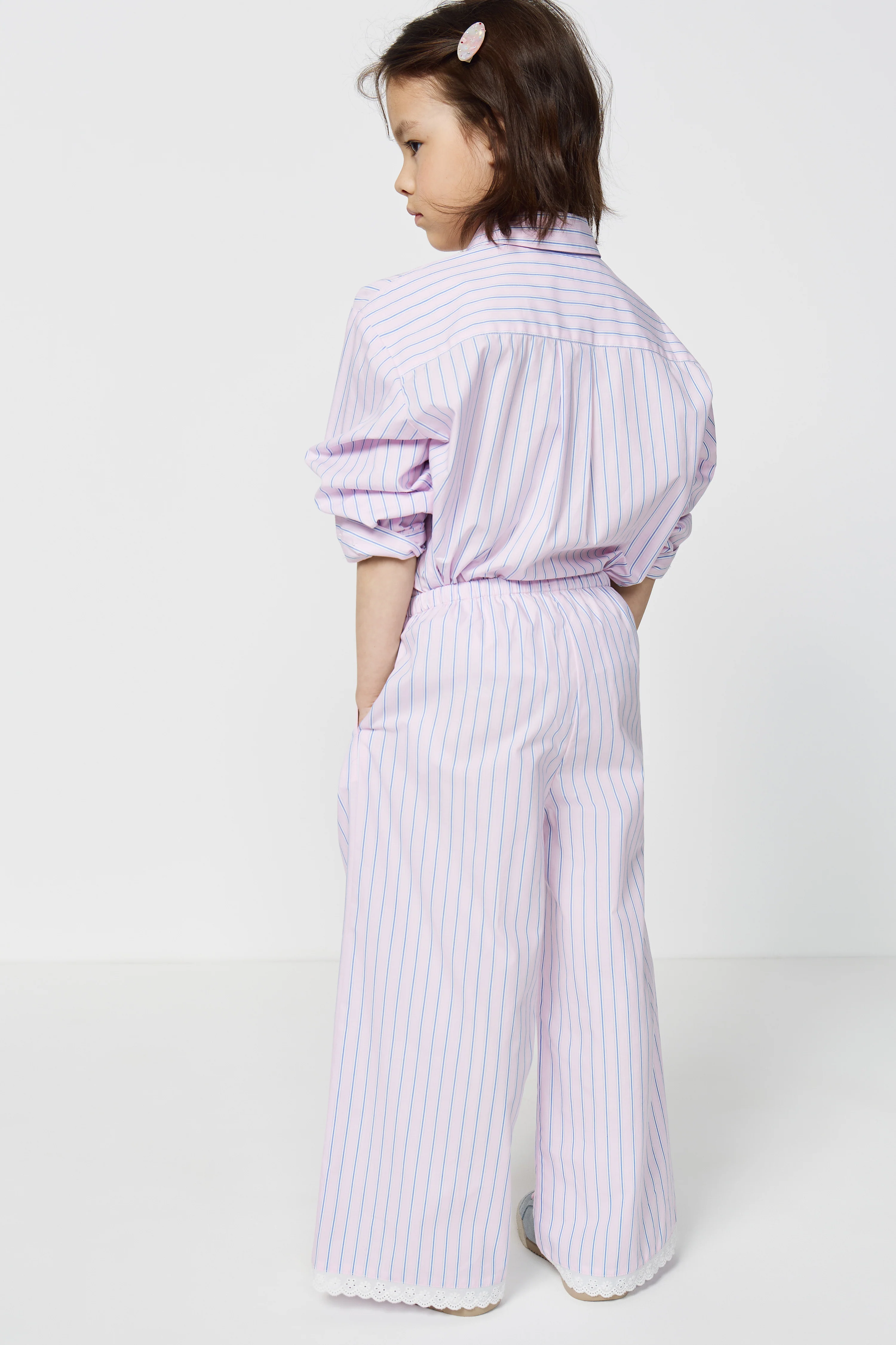 STRIPED COTTON SHIRT - Image 4
