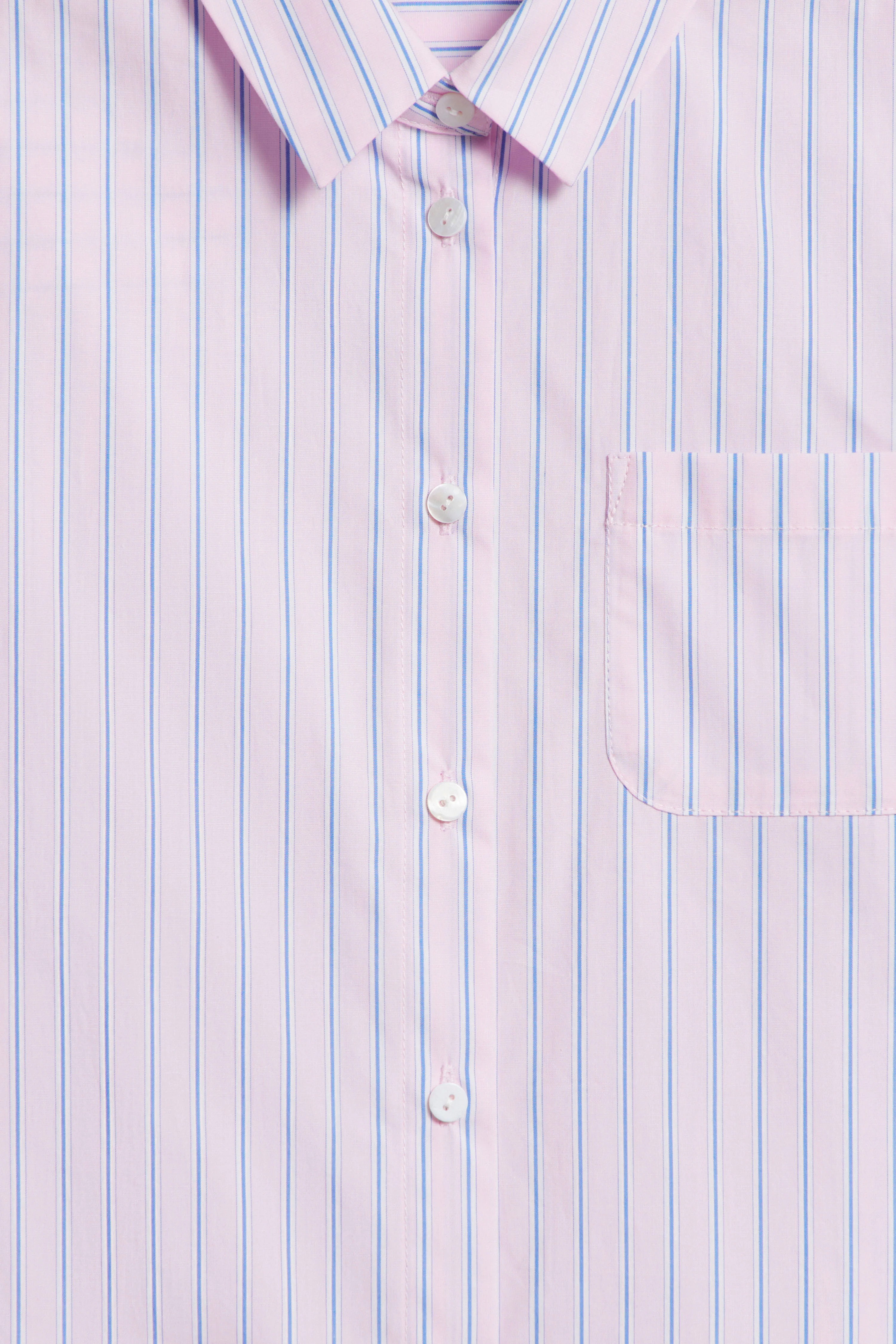 STRIPED COTTON SHIRT - Image 7