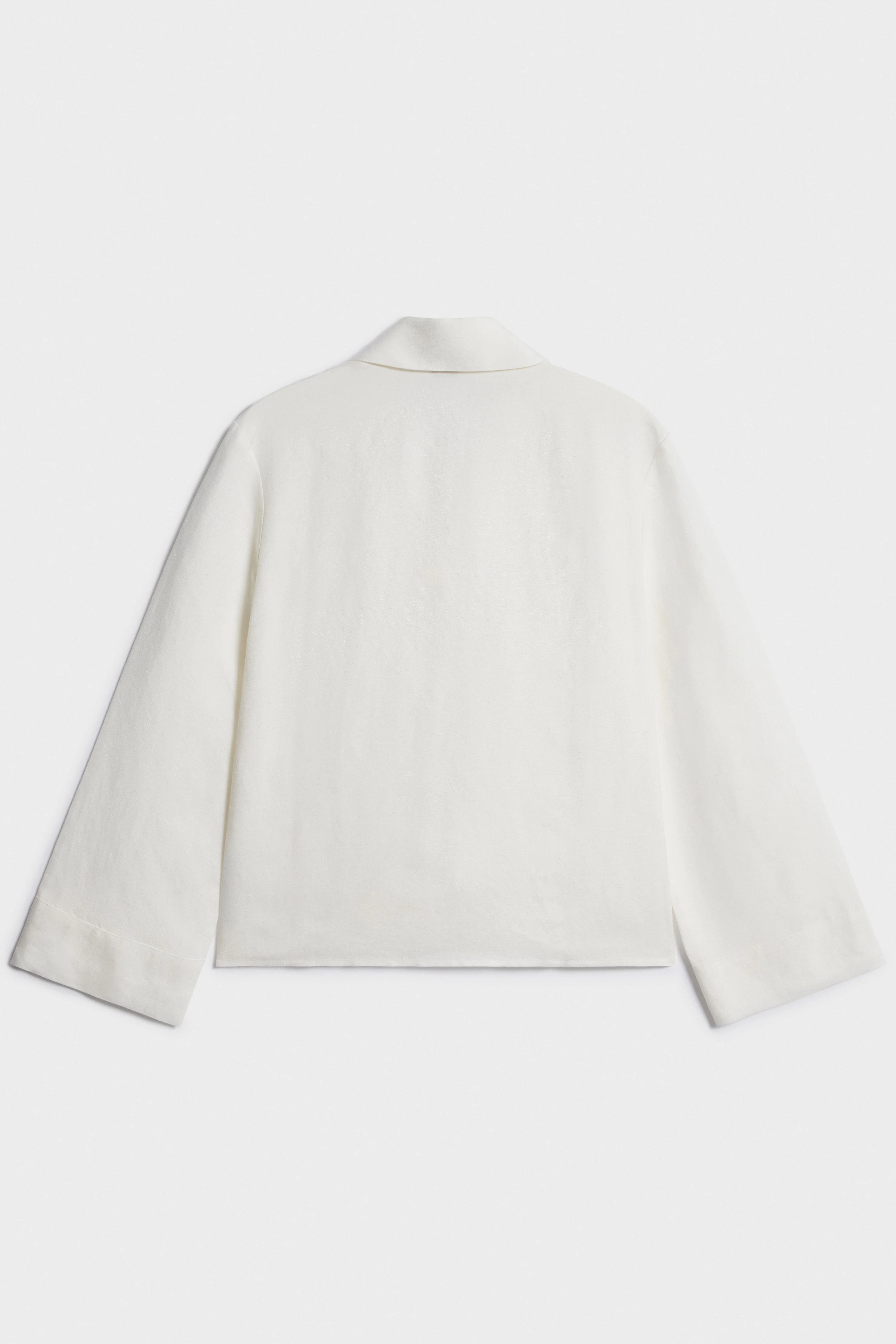 LINEN ORIENTAL-STYLE QIPAO SHIRT - Image 7