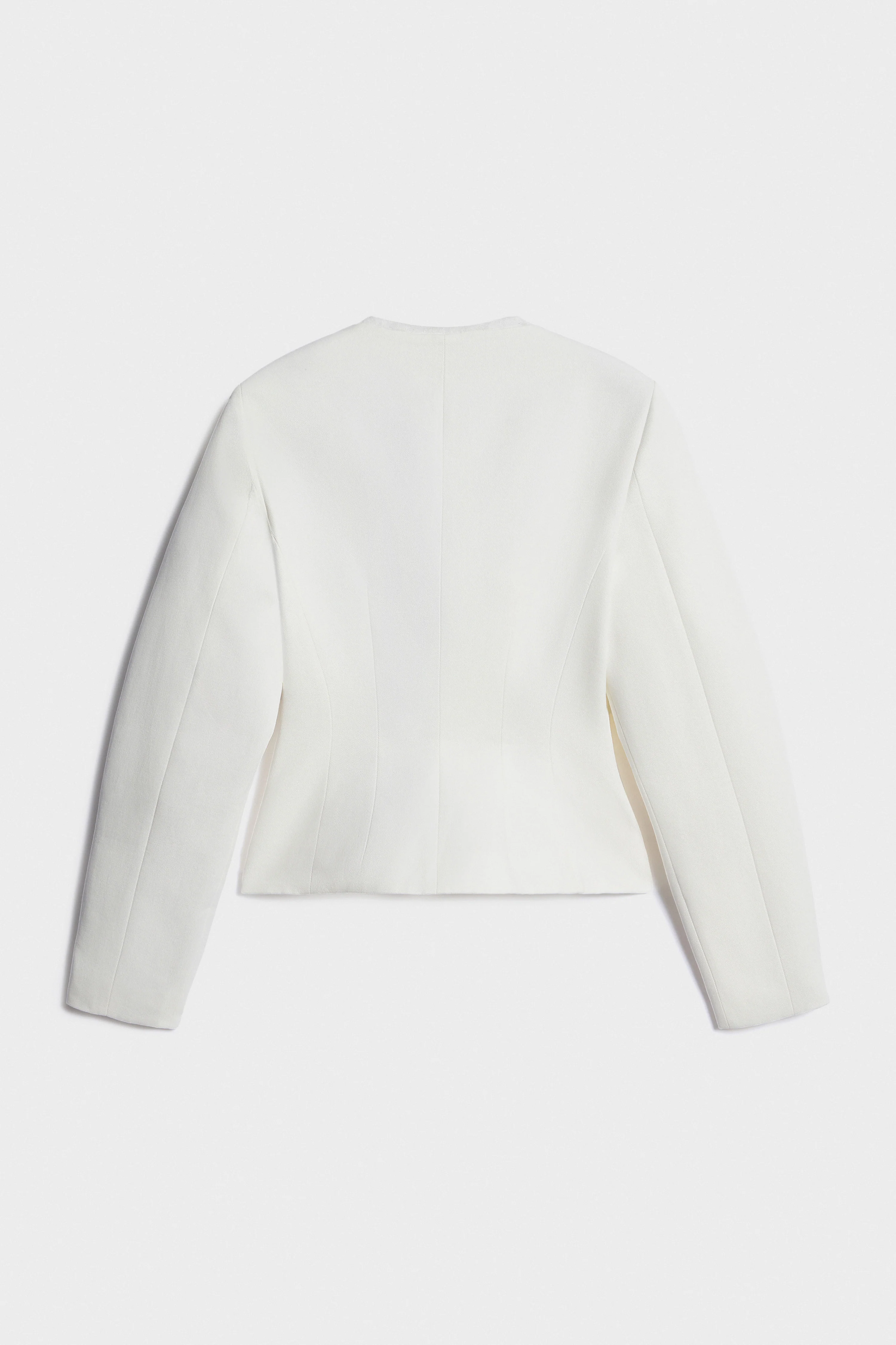 LACE-TRIMMED COTTON-LINEN BLAZER - Image 6