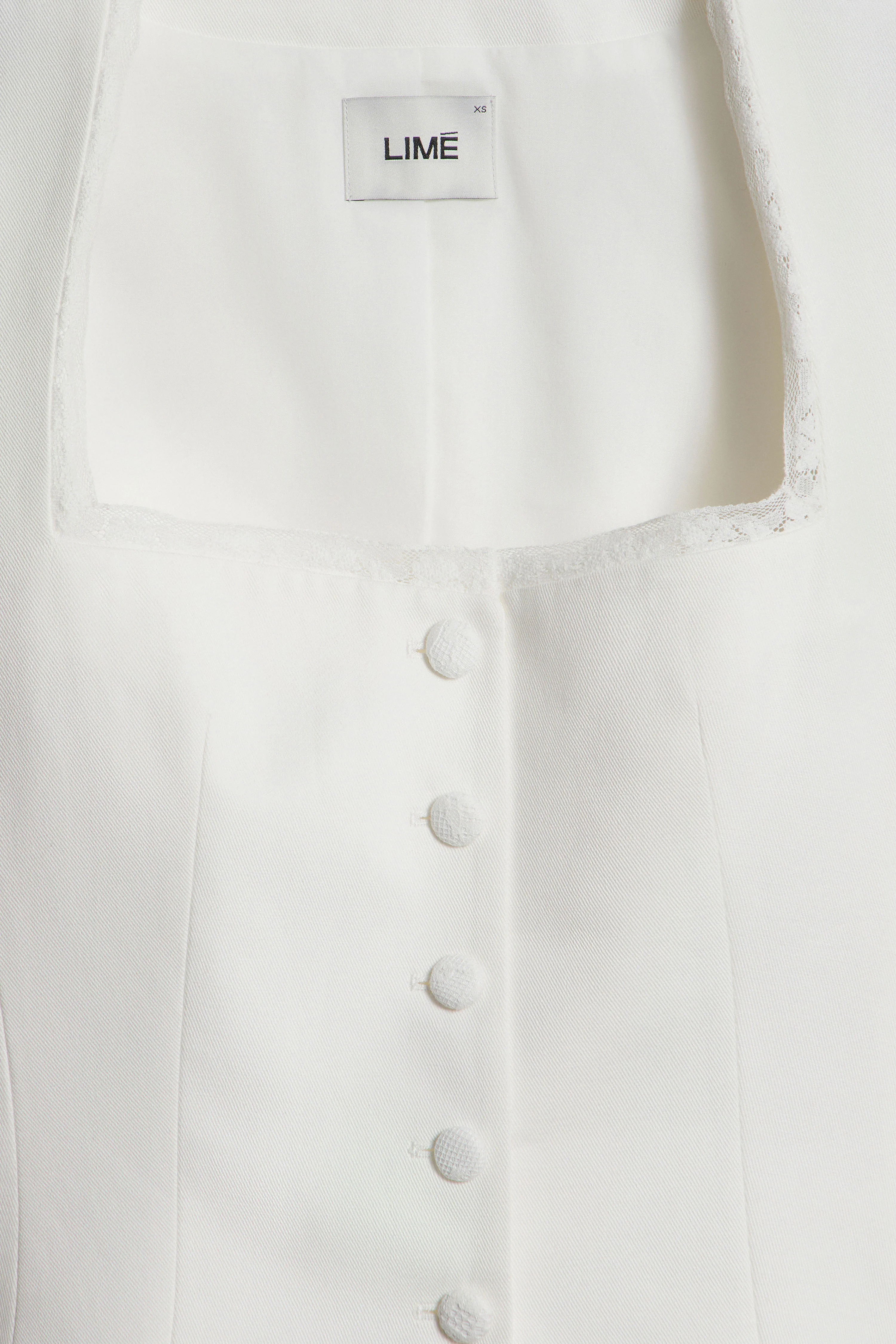 LACE-TRIMMED COTTON-LINEN BLAZER - Image 7