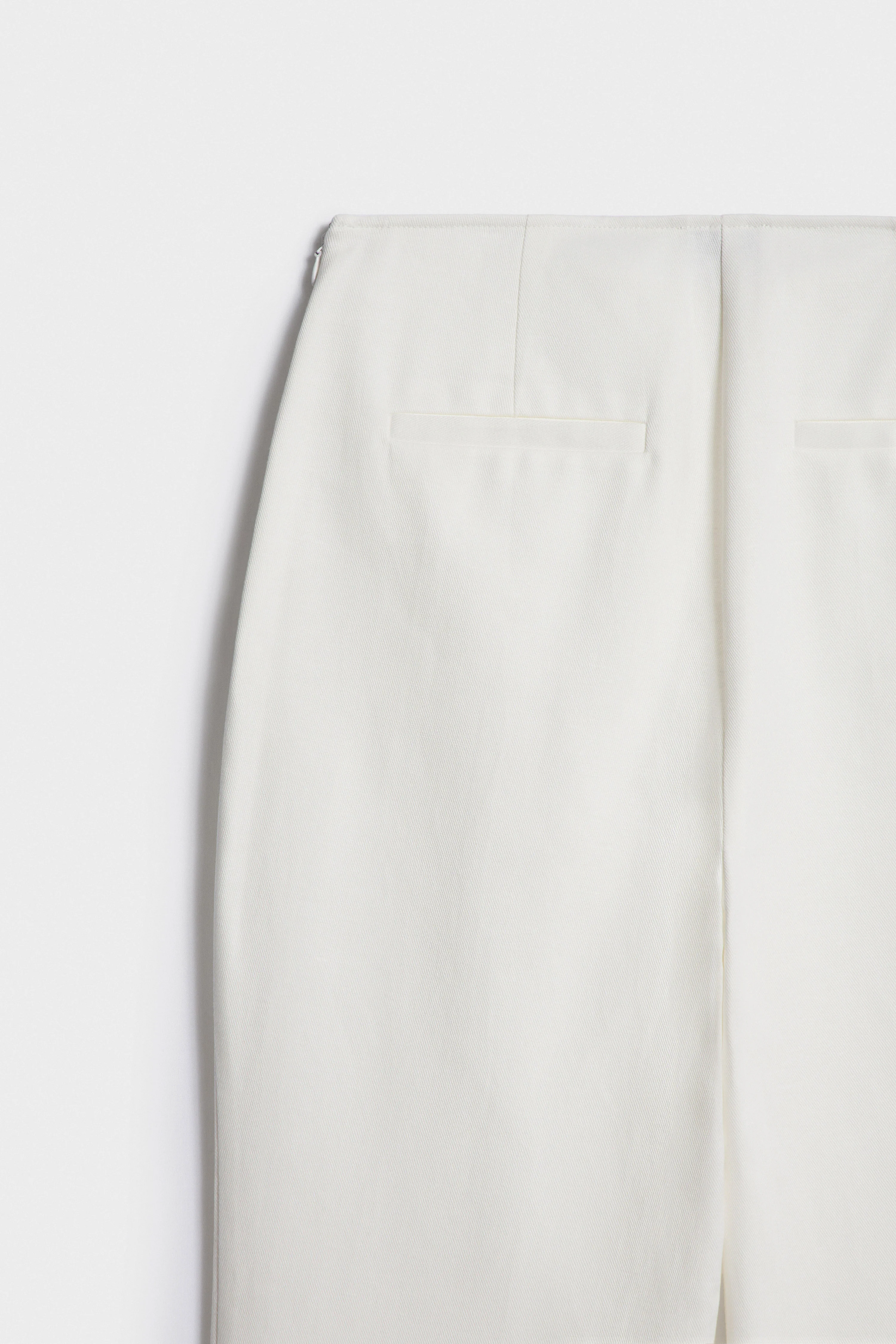 LACE-TRIMMED COTTON-LINEN TROUSERS - Image 7