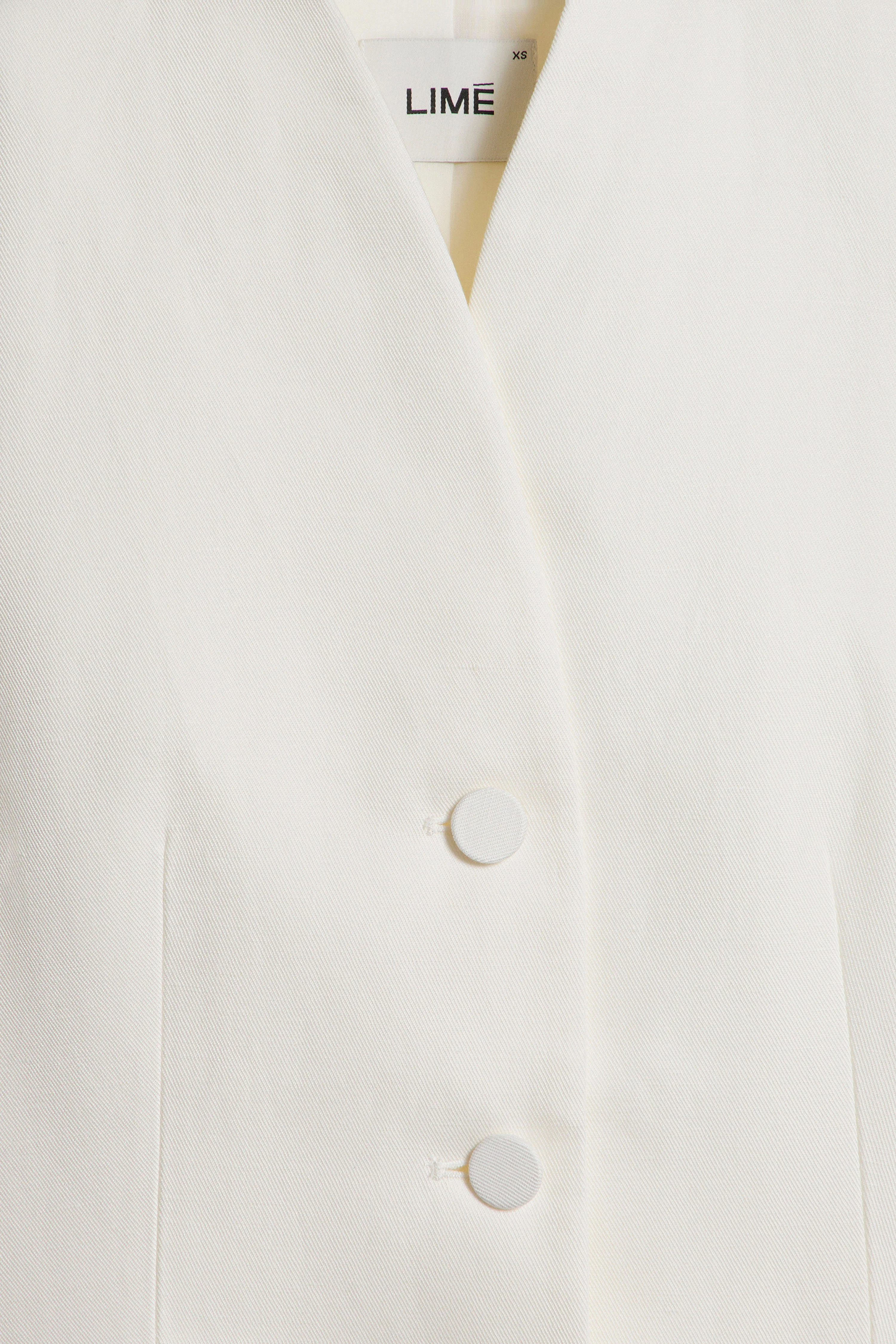 TAILORED COTTON-LINEN BLAZER - Image 3